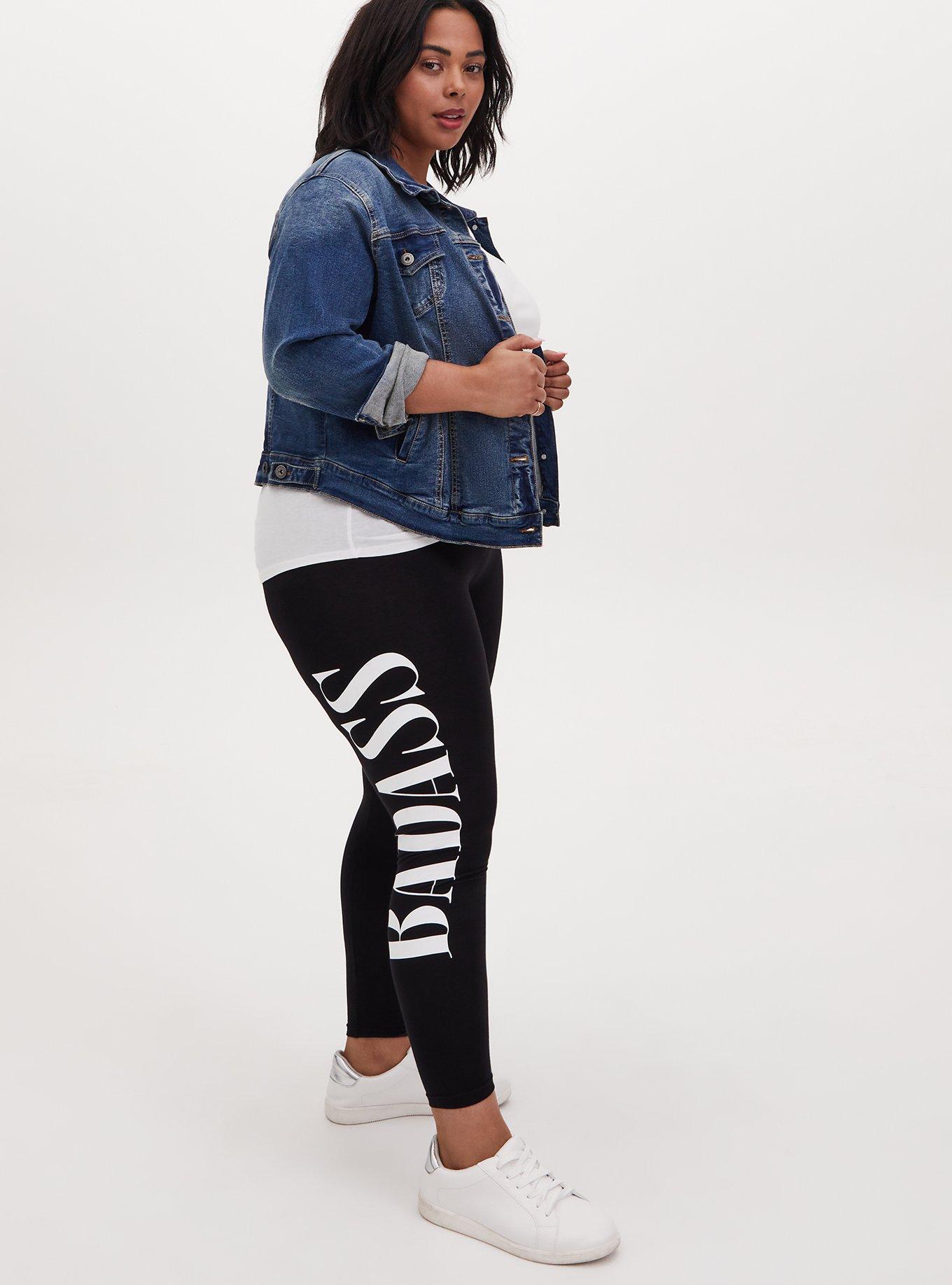 Plus Size - Full Length Signature Waist Badass Legging - Torrid