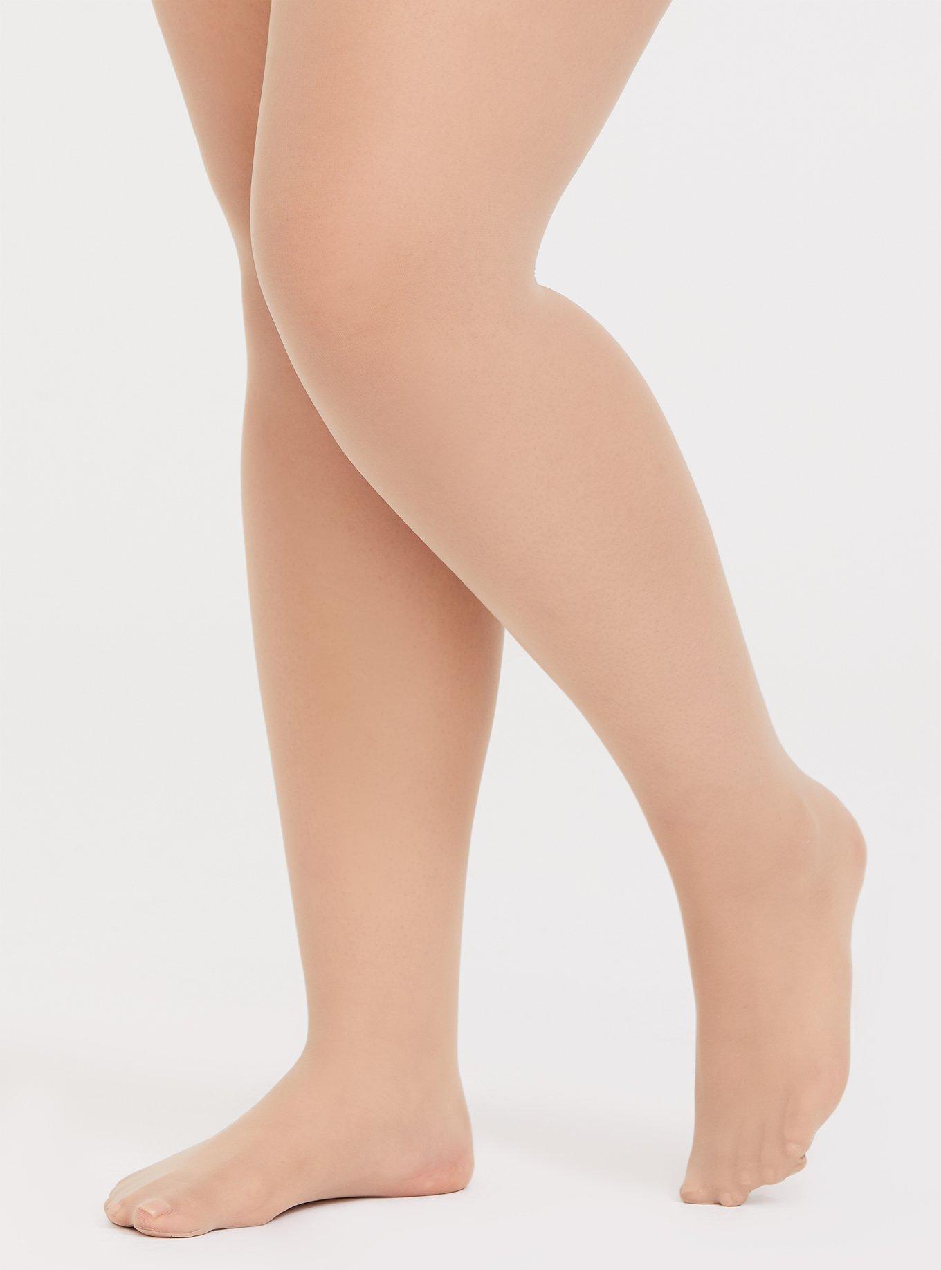 Tan Nude Sheer Pantyhose With Luxe Comfort Waistband