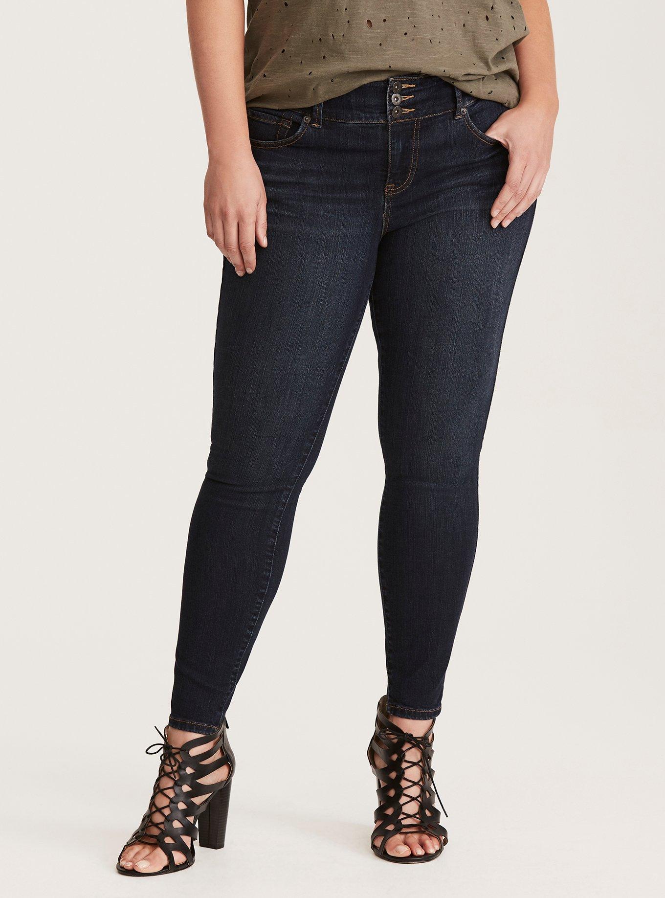 Premium Stretch Jegging - Dark Wash, CLEAN DARK, alternate