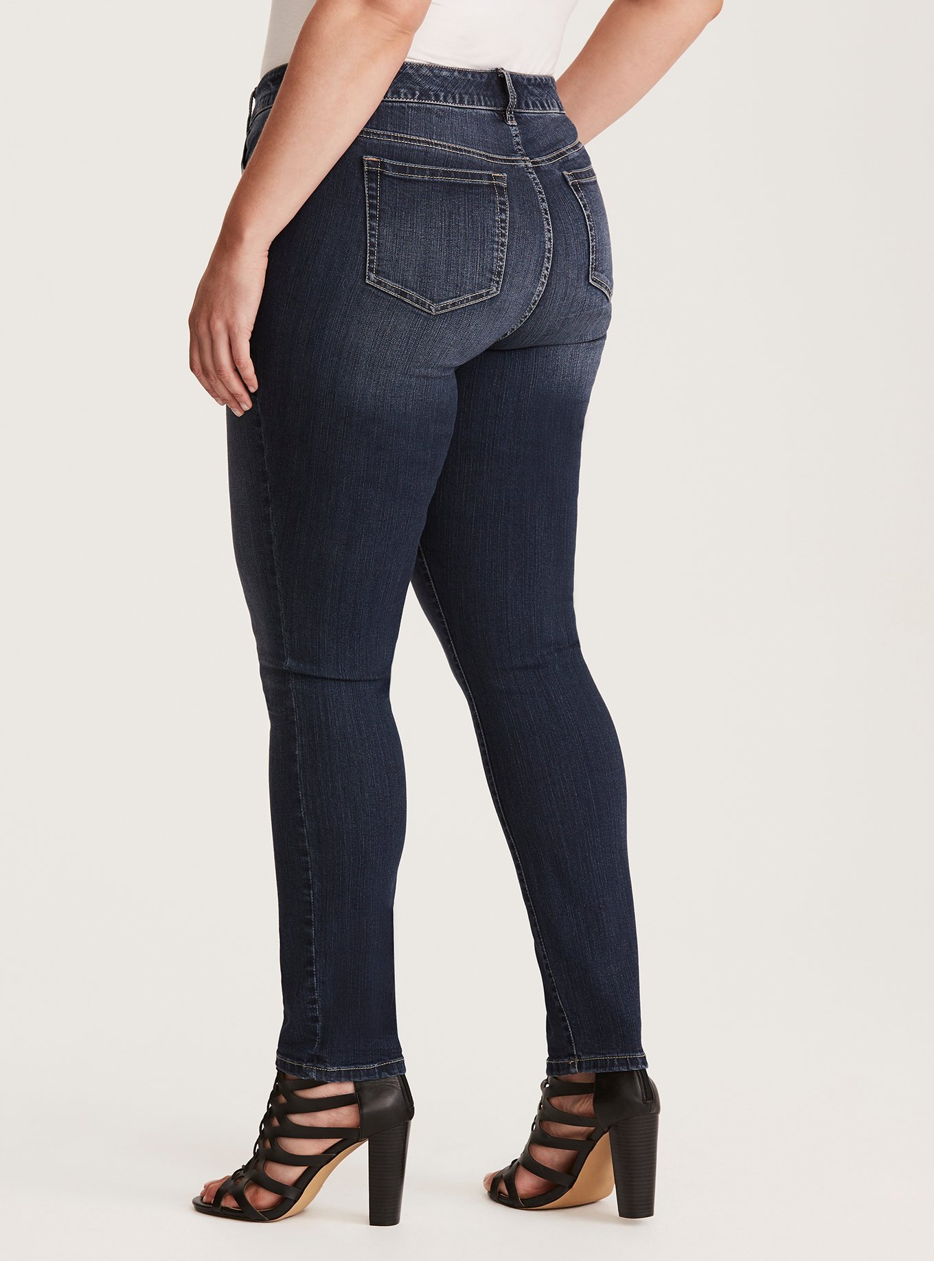 Premium Stretch Skinny Jean - Medium Wash, , alternate