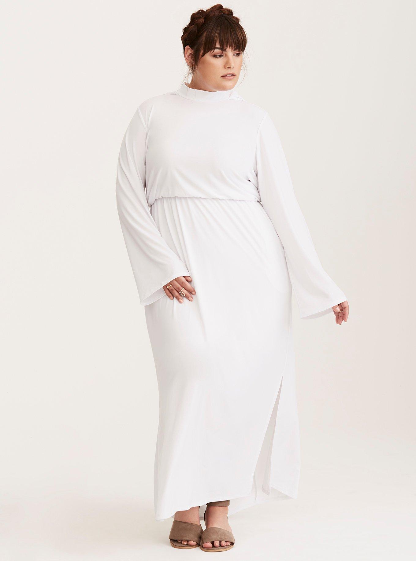 Princess leia plus shop size costume