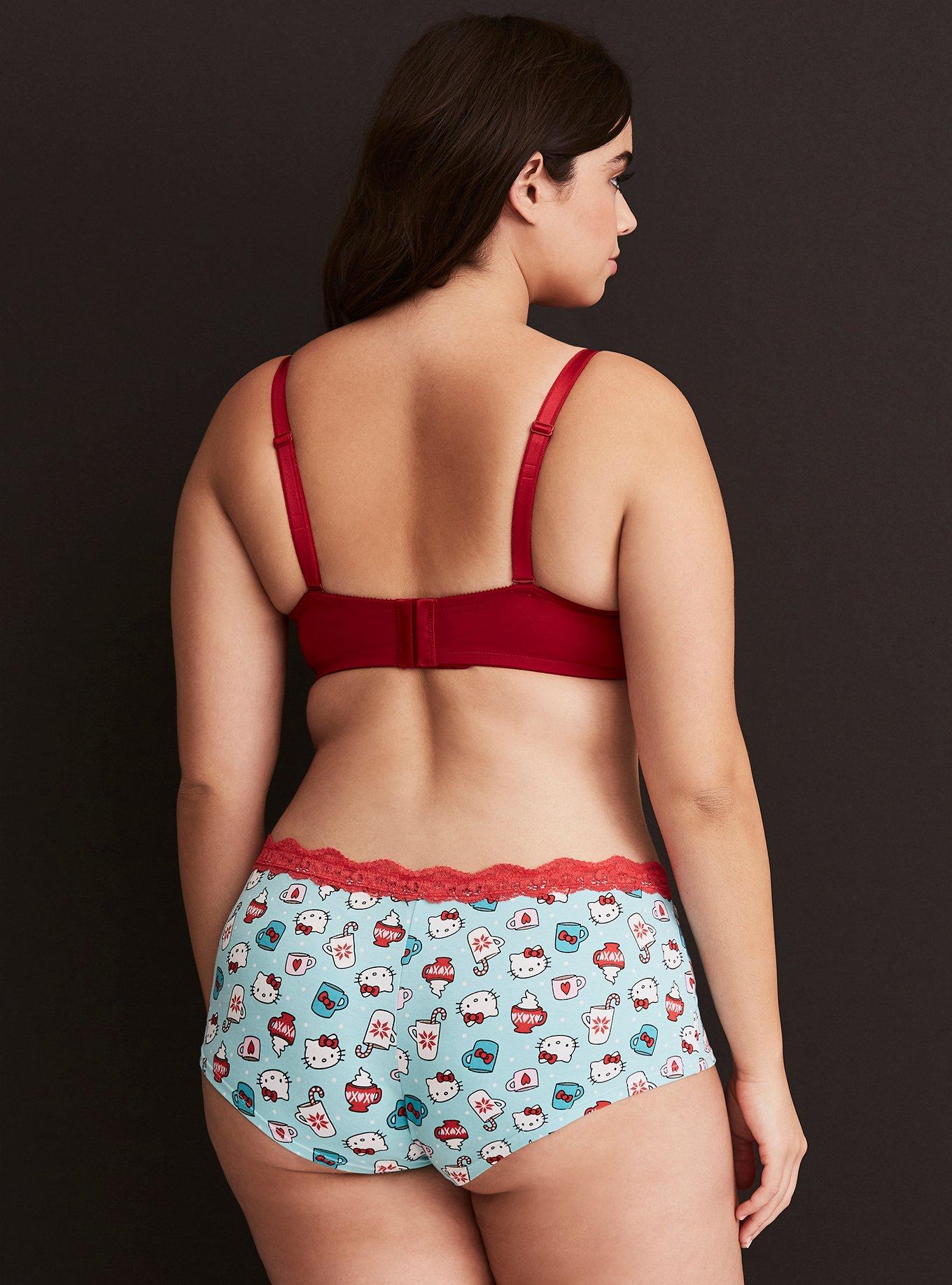 Plus size cotton clearance cheeky panties