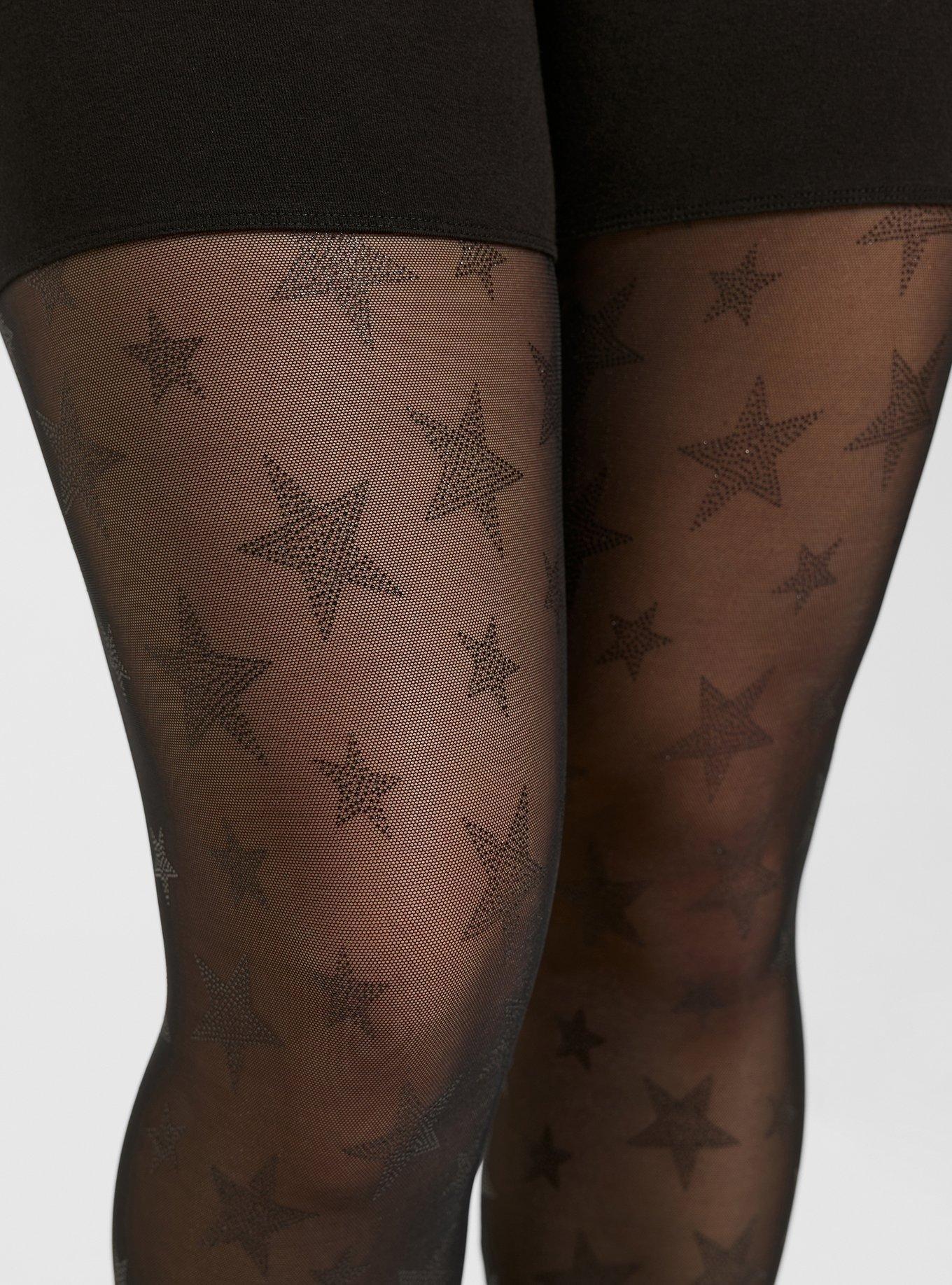 Blue Footless Tights chicago for Women Ankle Length Black Pantyhose Plus  Size Available 