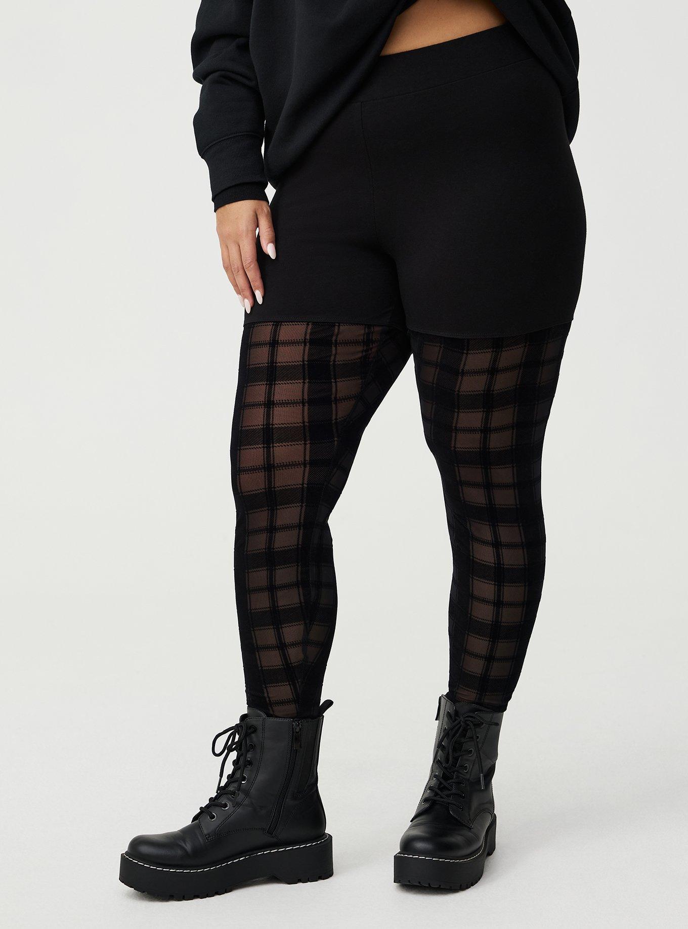 Full-Length Flocked Legging