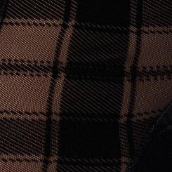 Plus Size Full-Length Flocked Legging, REYNA PLAID DARK SHADOW FLOCKING, swatch