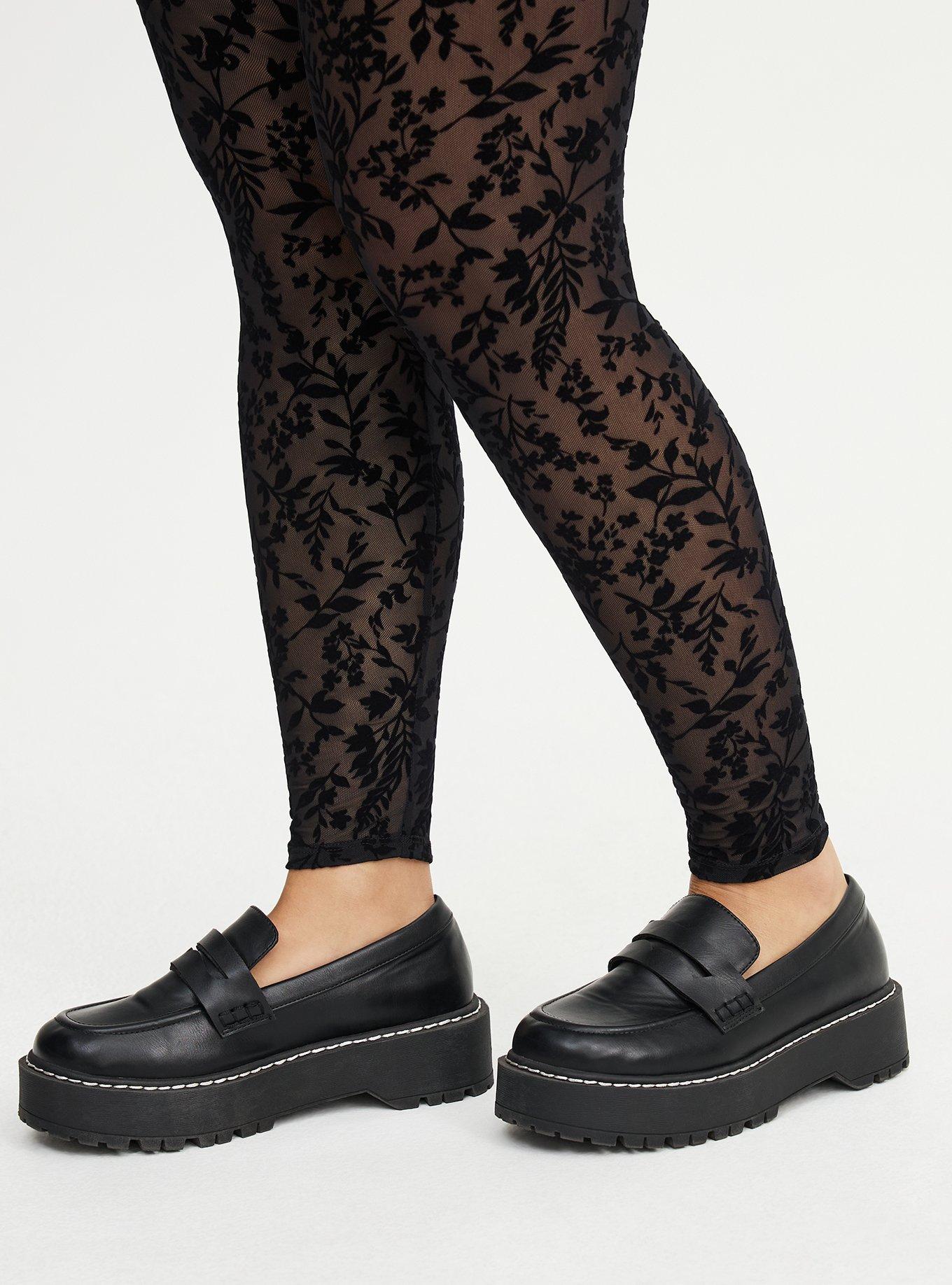 Full-Length Flocked Legging