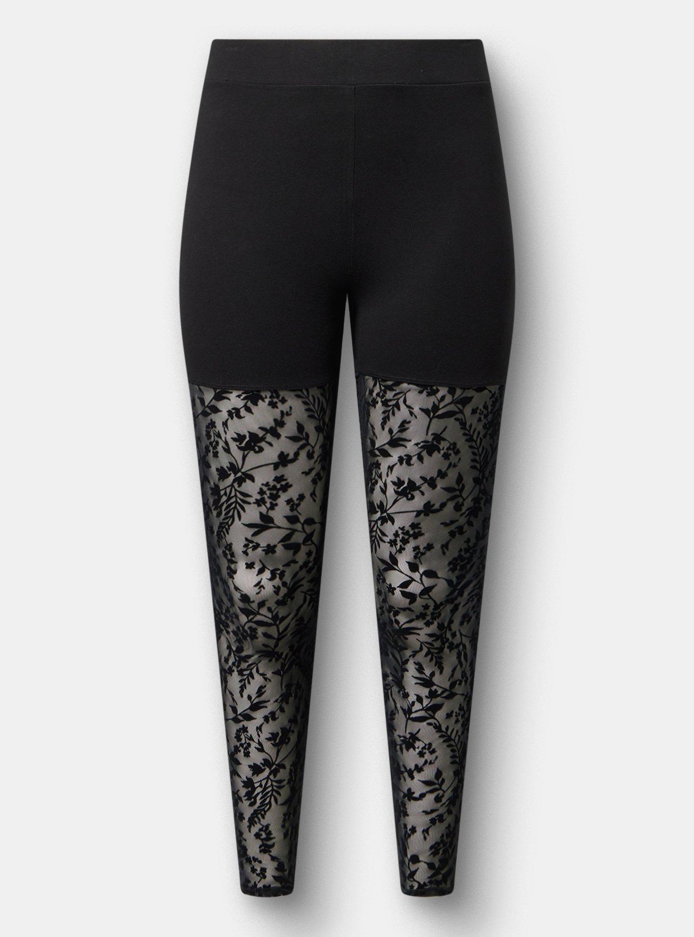 Full-Length Flocked Legging