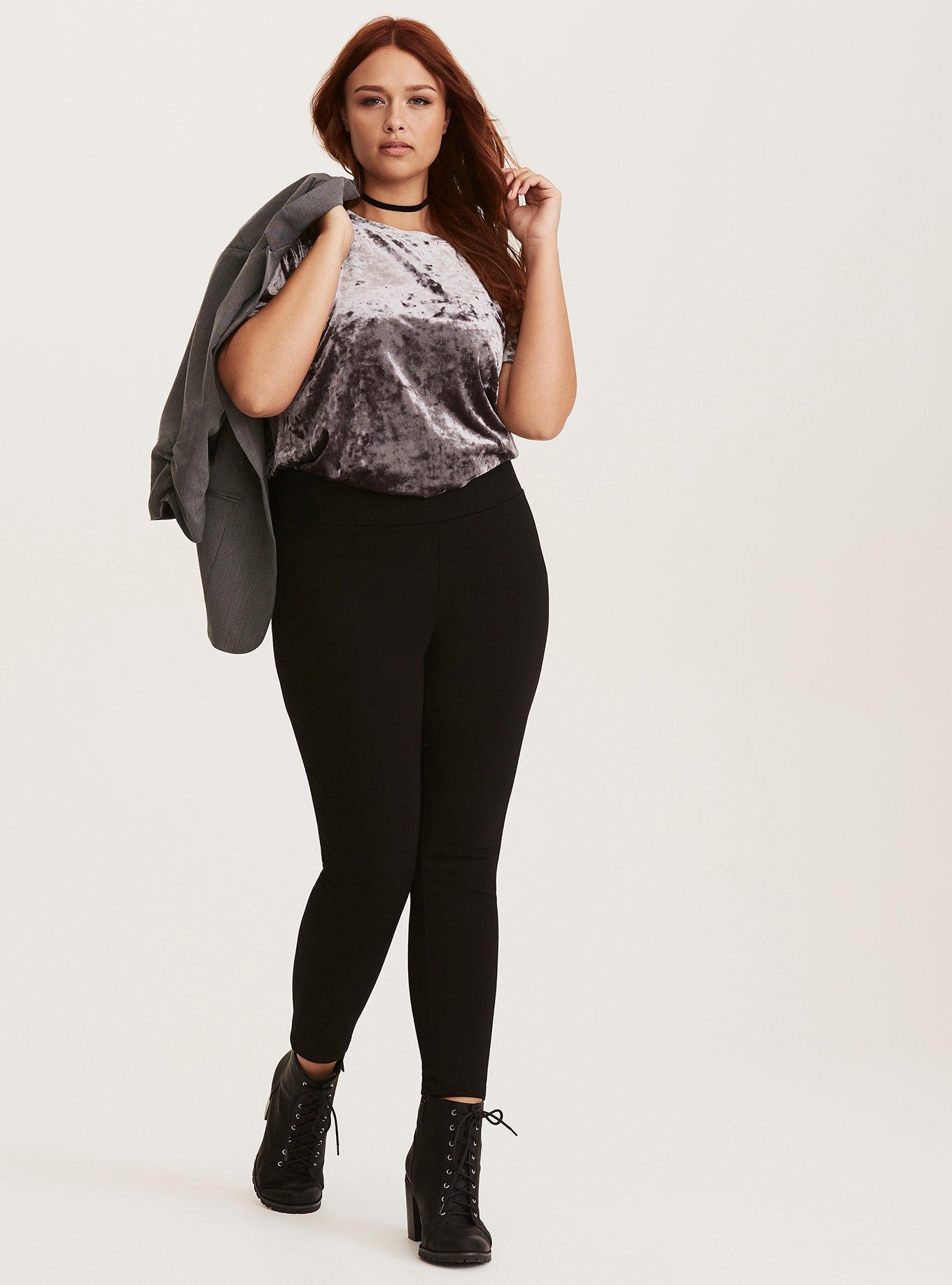 Velvet Tee, HEATHER GREY, alternate