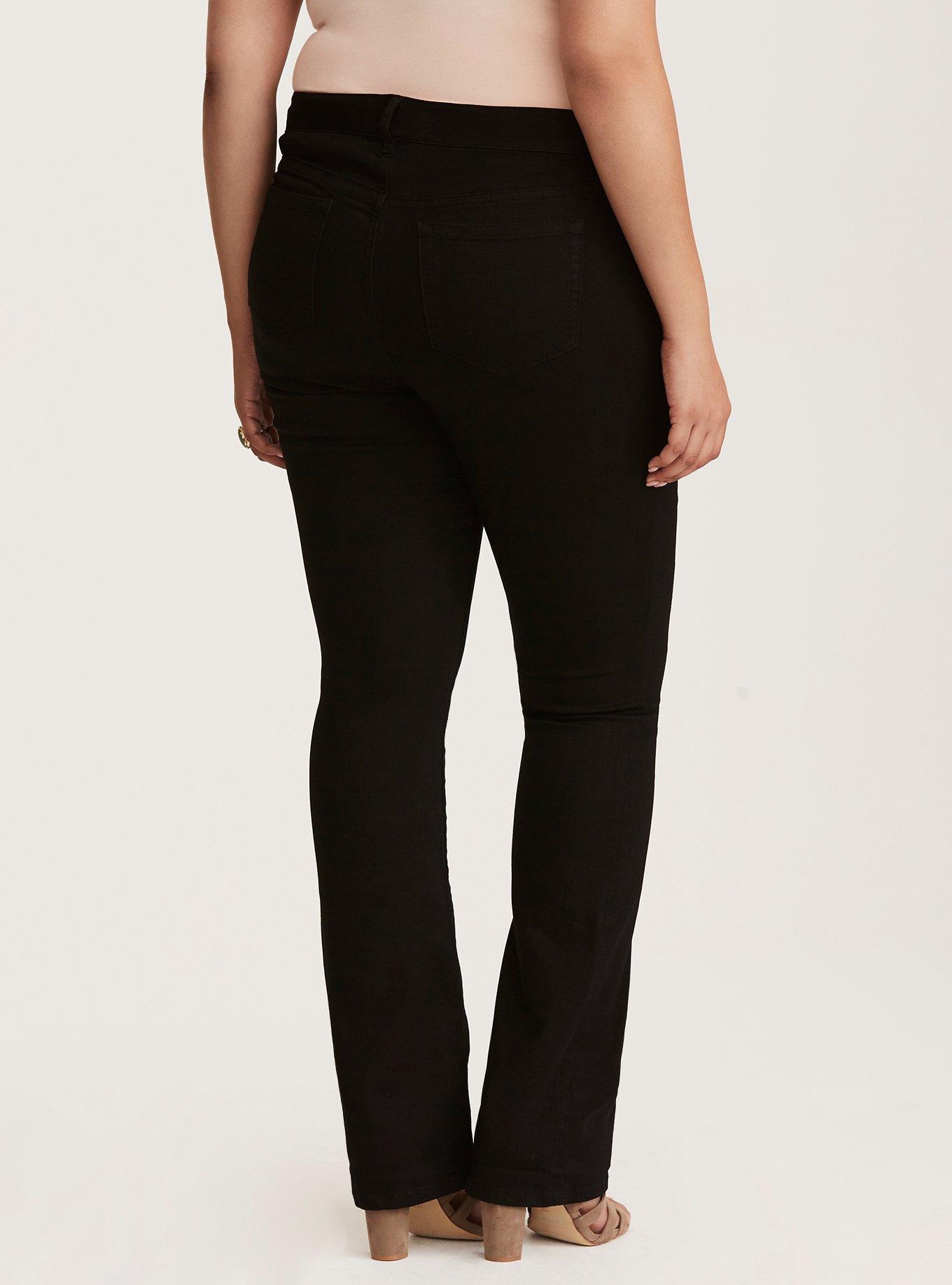 Barely Boot Jean - Black Wash, BLACK, alternate