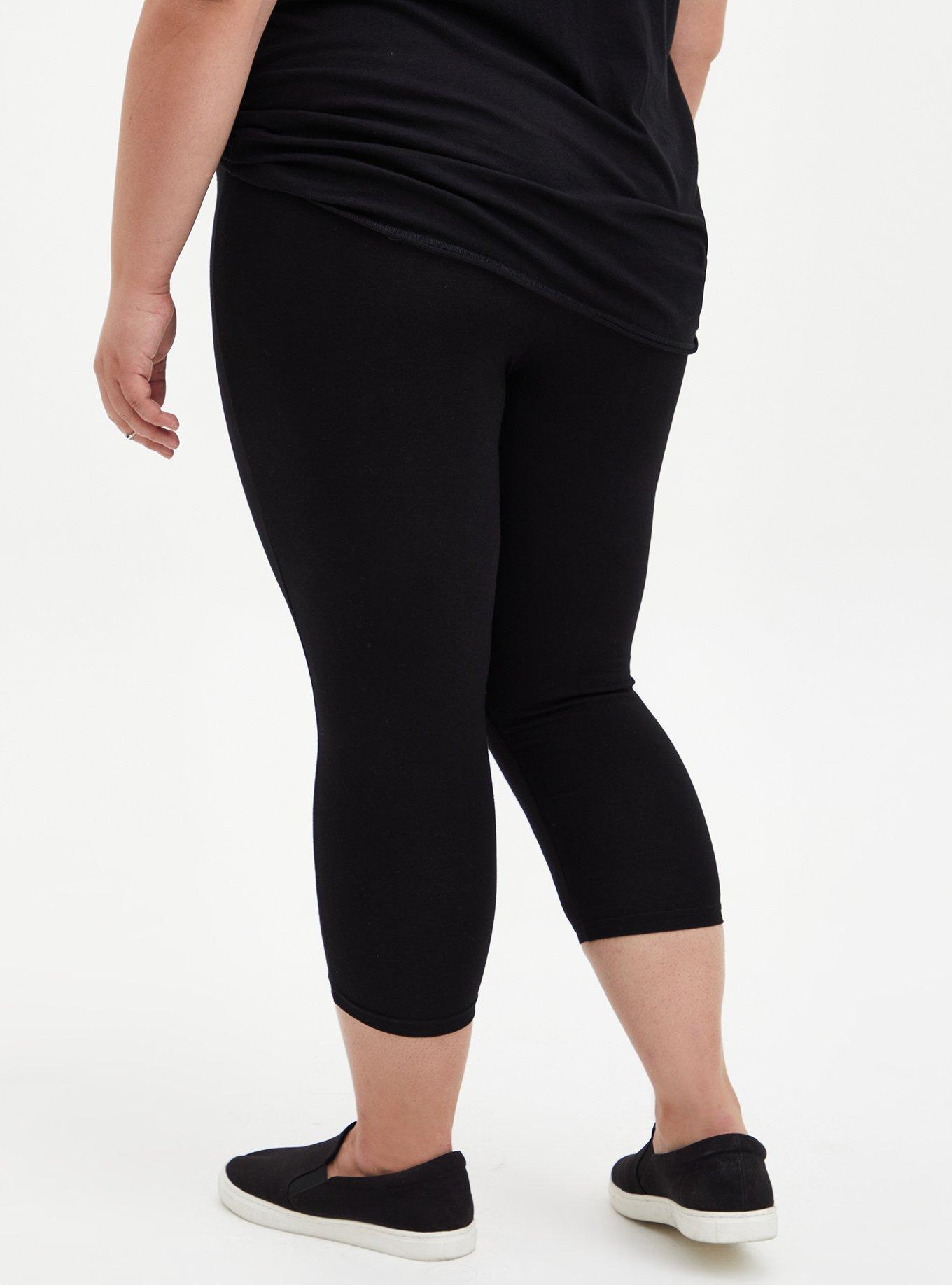 Plus Size - Super Soft Performance Jersey Capri Active Legging With Front  Pockets - Torrid