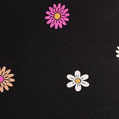 Capri Legging, DAISY CHAIN DEEP BLACK, swatch