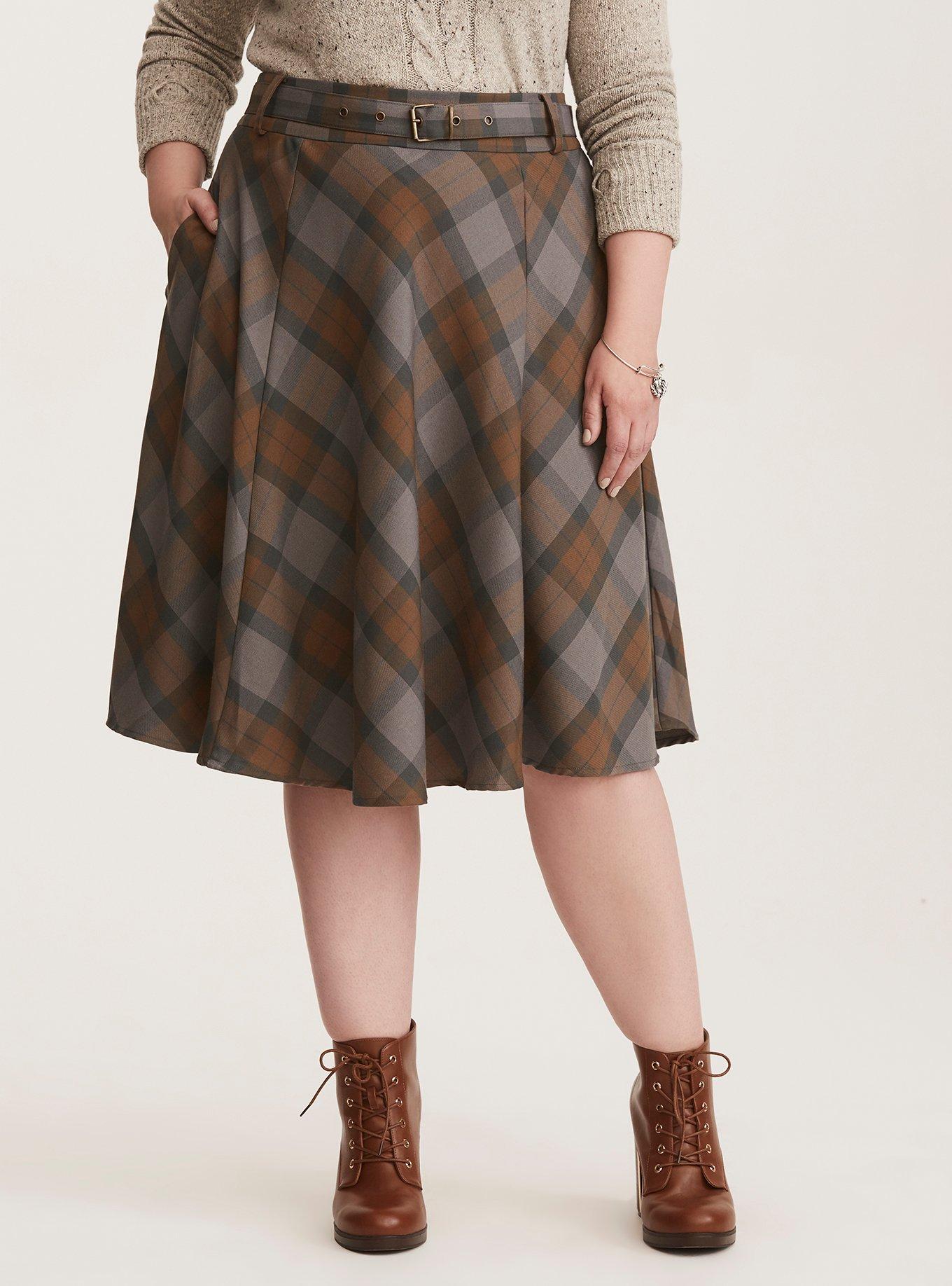 Plus Size - Outlander Tartan Skirt - Torrid