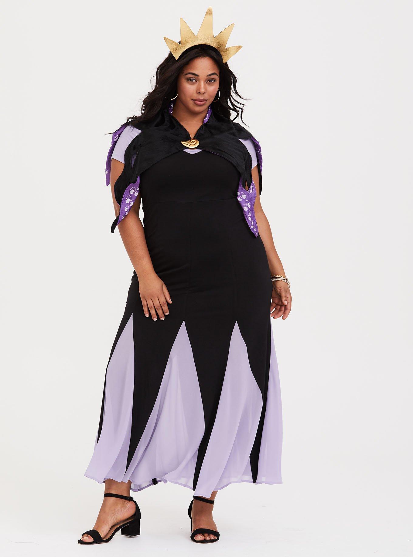 Plus Size Disney Ursula Crown and Cape Torrid
