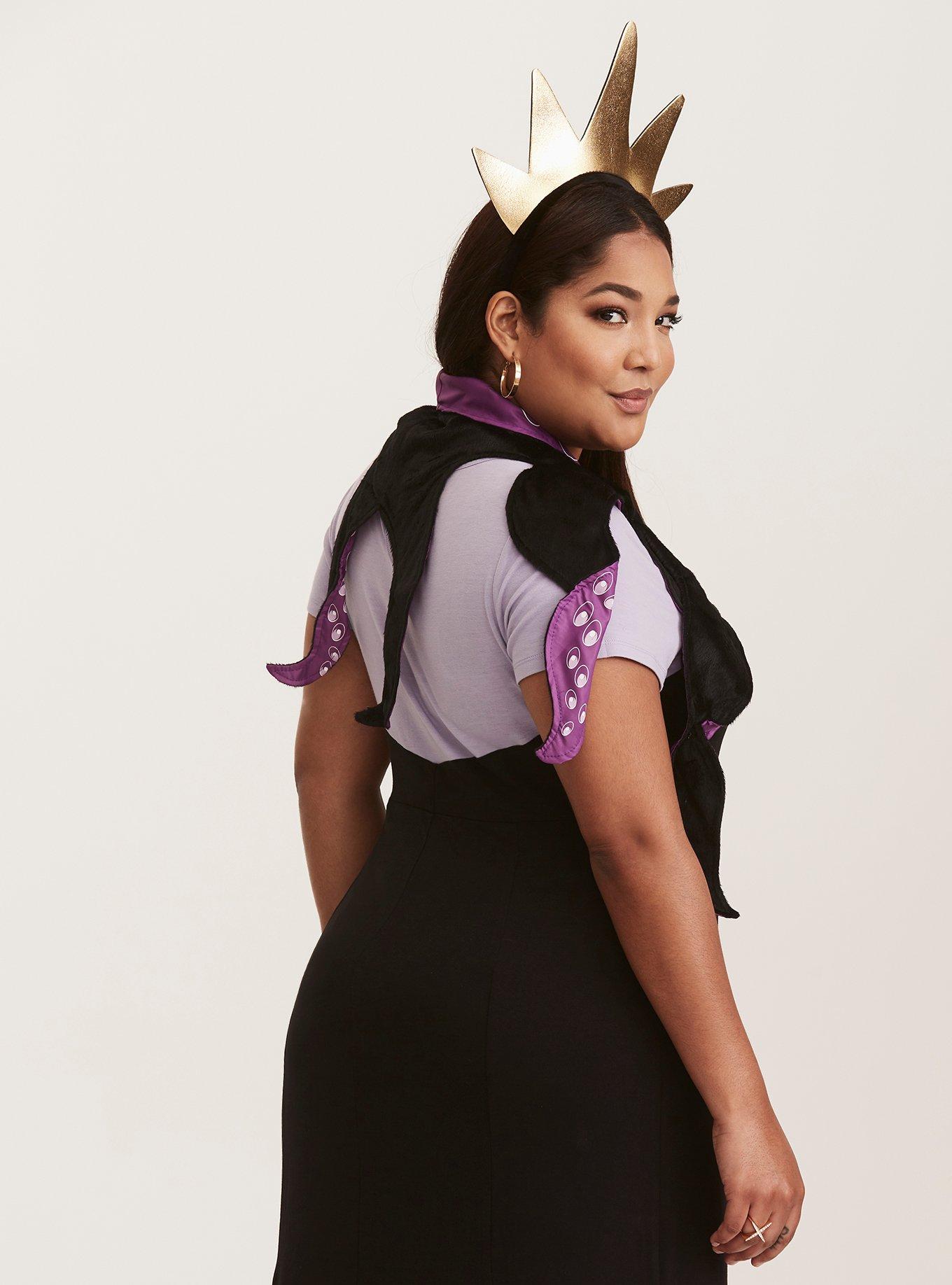 Plus Size - Disney Ursula Crown and Cape - Torrid