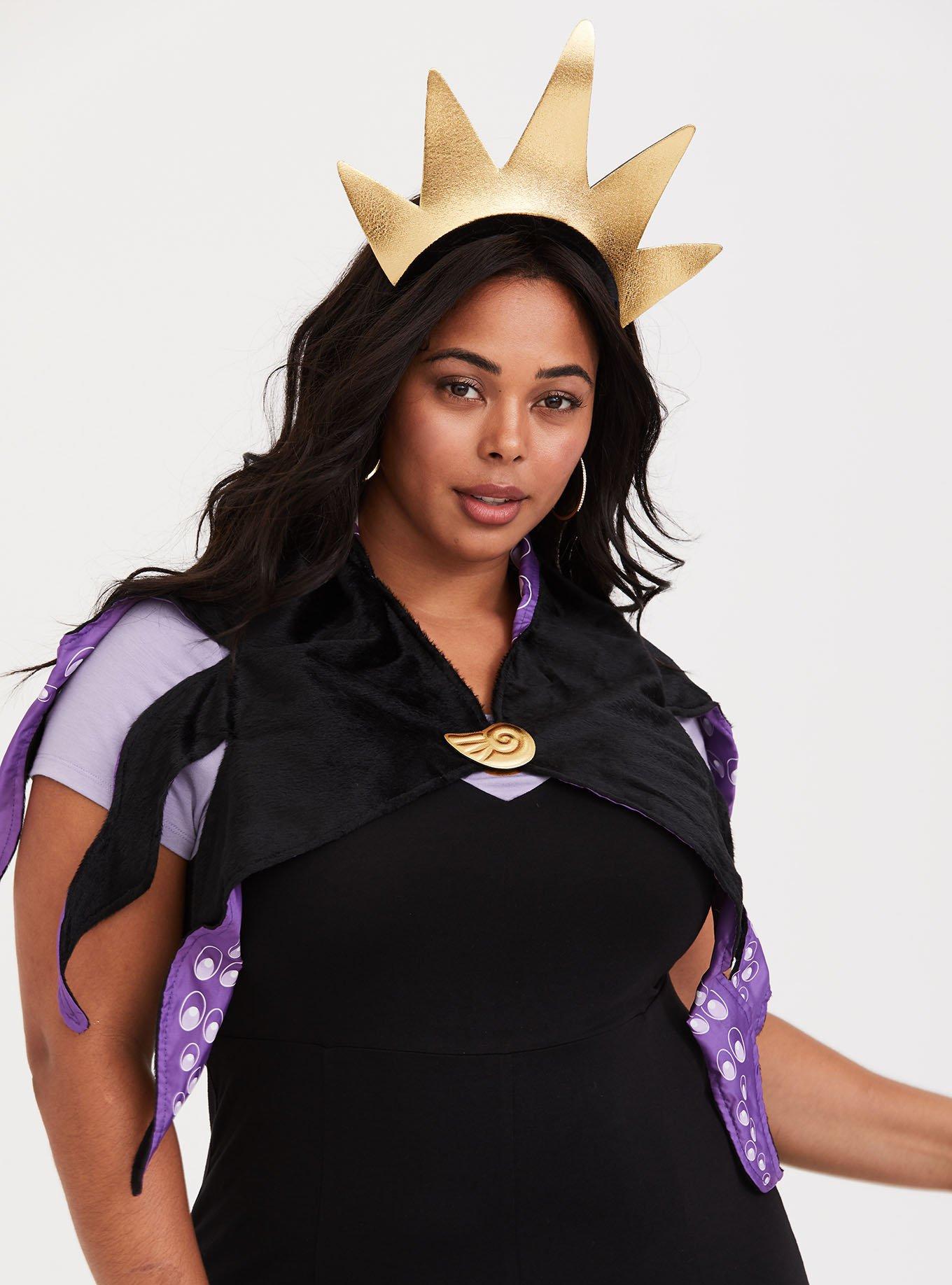 Plus Size Disney Ursula Crown and Cape Torrid