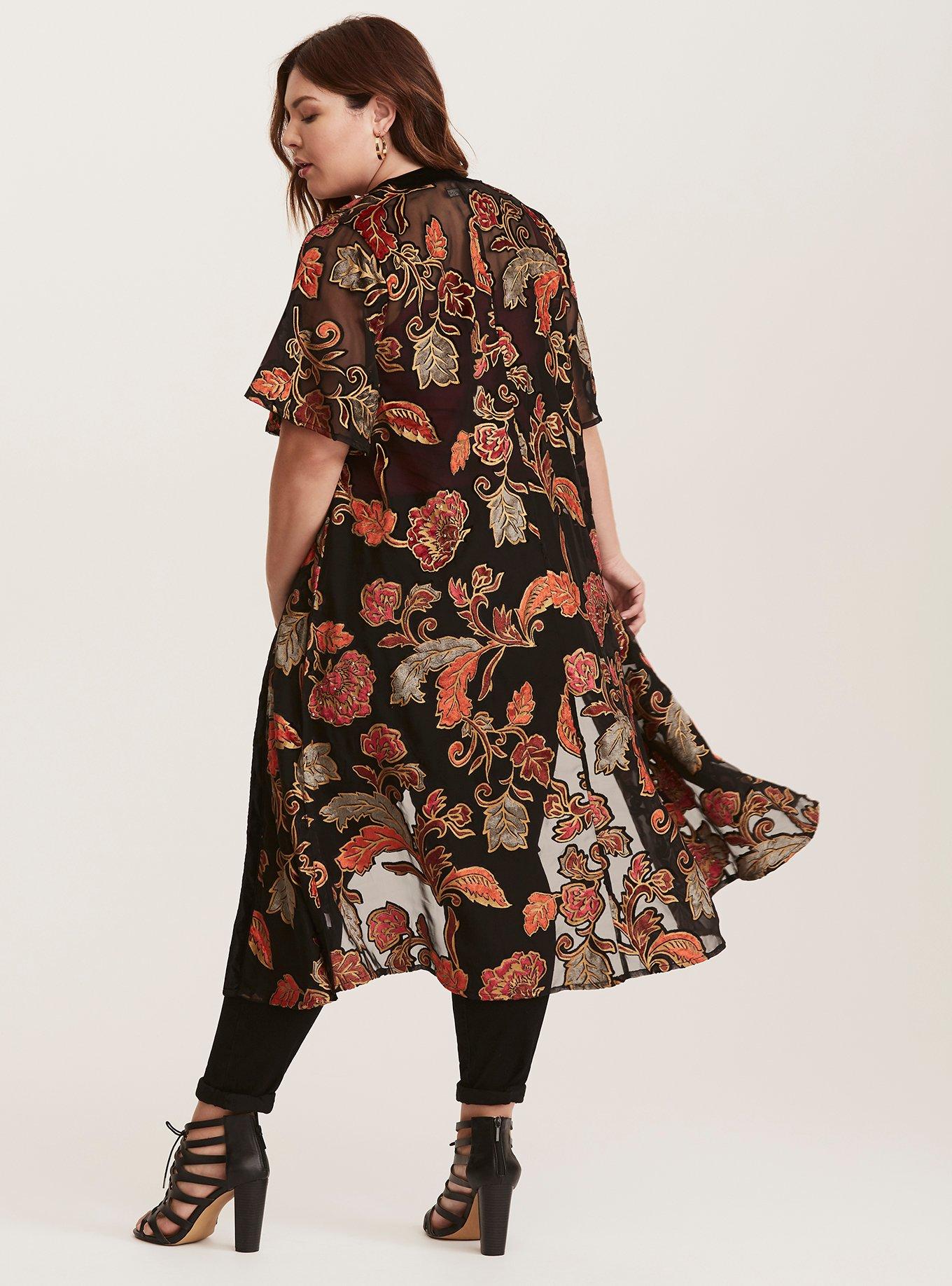 Torrid kimono outlet dress