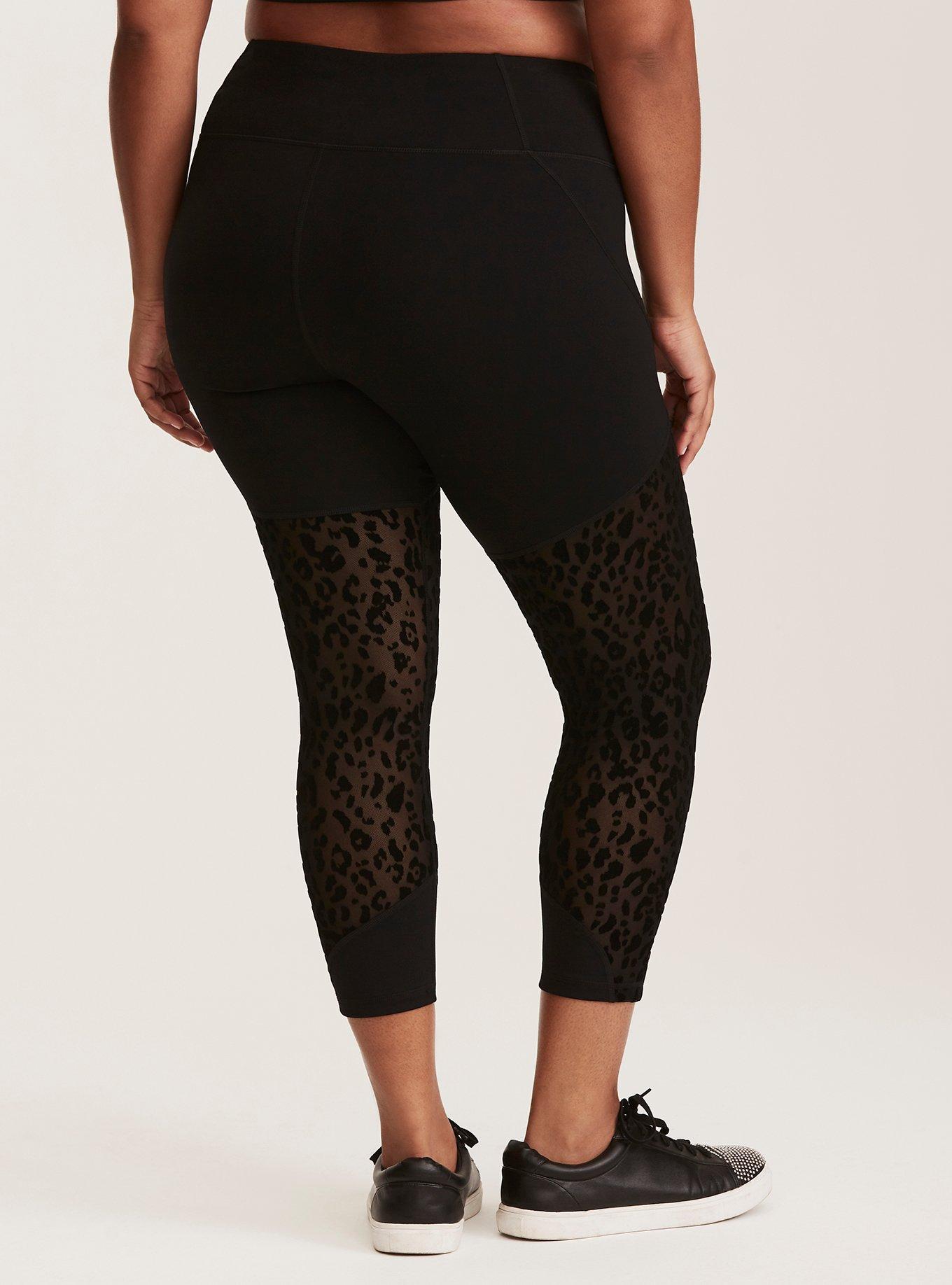 SPANX Plus Size Velvet Leggings Black 1X 28 : Buy Online at Best