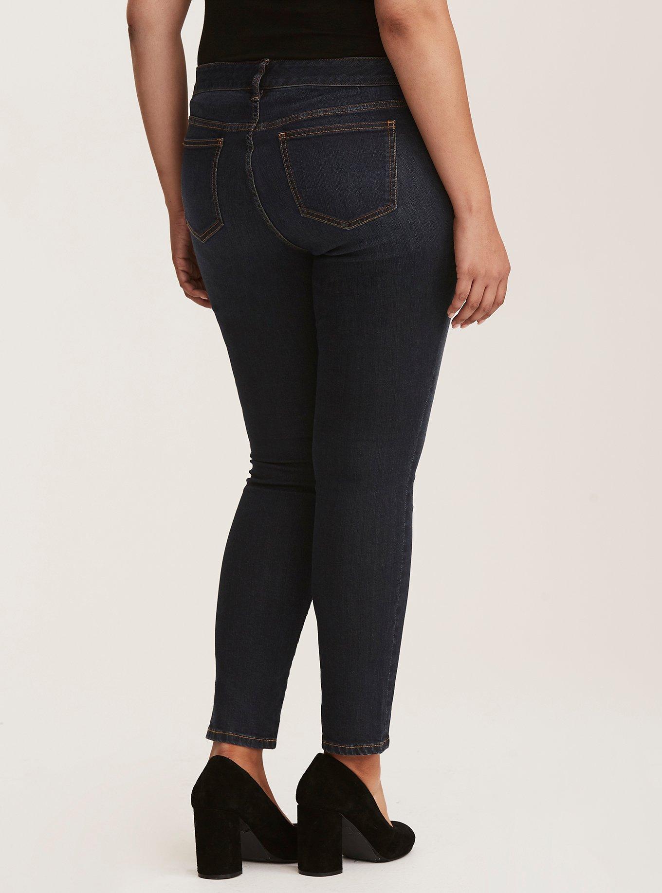 Skinny Jean - Dark Wash, BAYOU, alternate