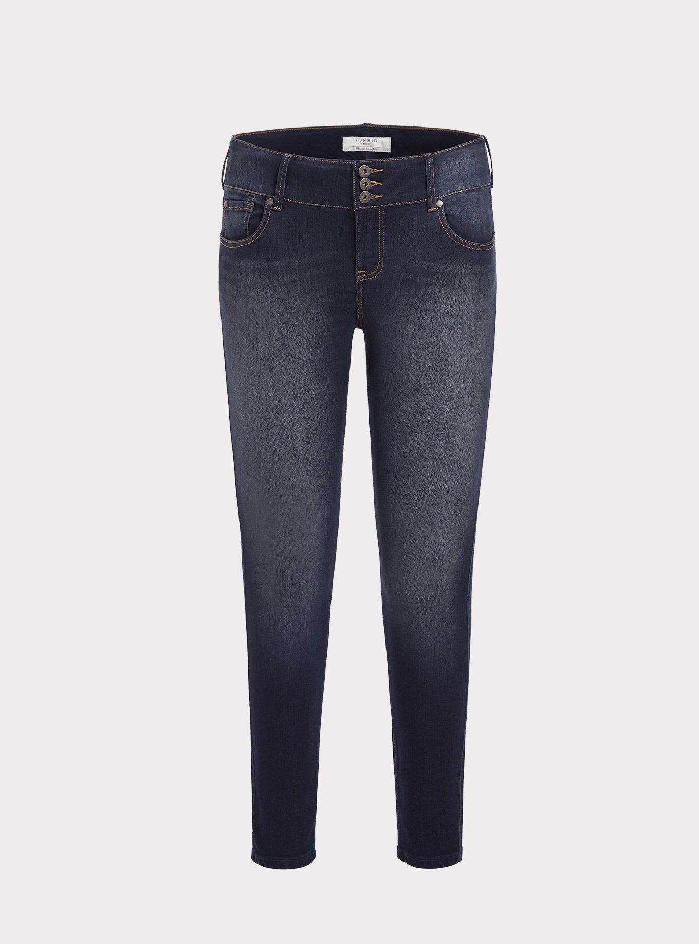 Jegging - Super Stretch Dark Wash, MIDNIGHT, hi-res