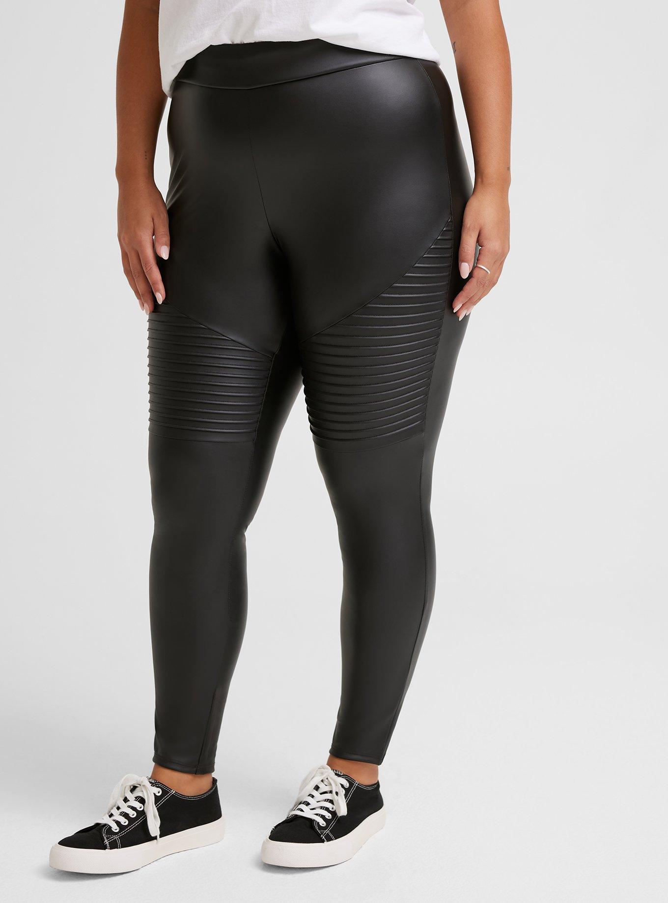 Plus Size - Full Length Signature Waist Brushed Rib Pocket Legging - Torrid