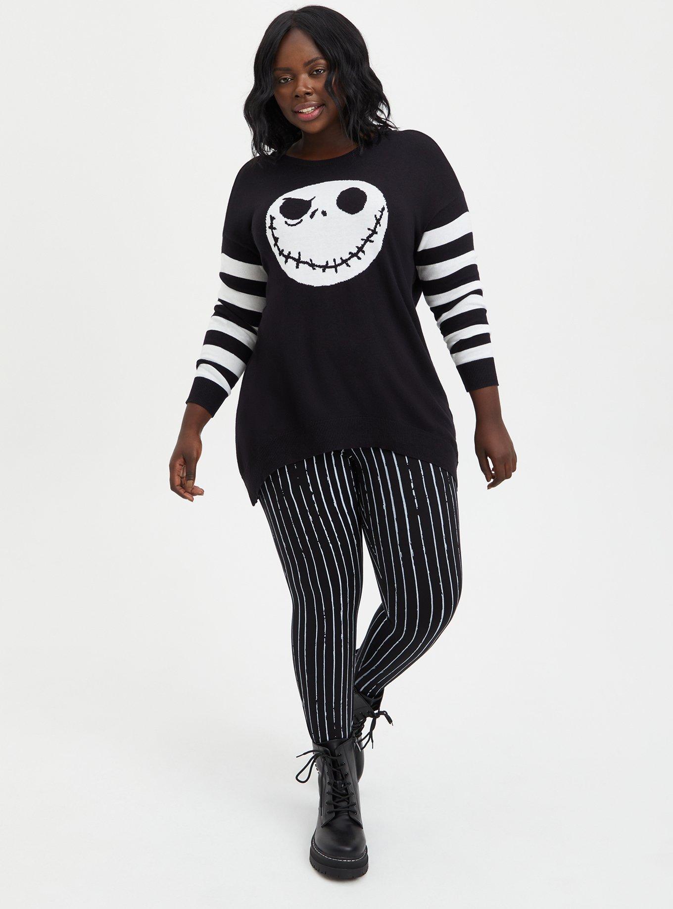 Plus Size - The Nightmare Before Christmas Crossback Sweater - Jack  Skellington Black - Torrid