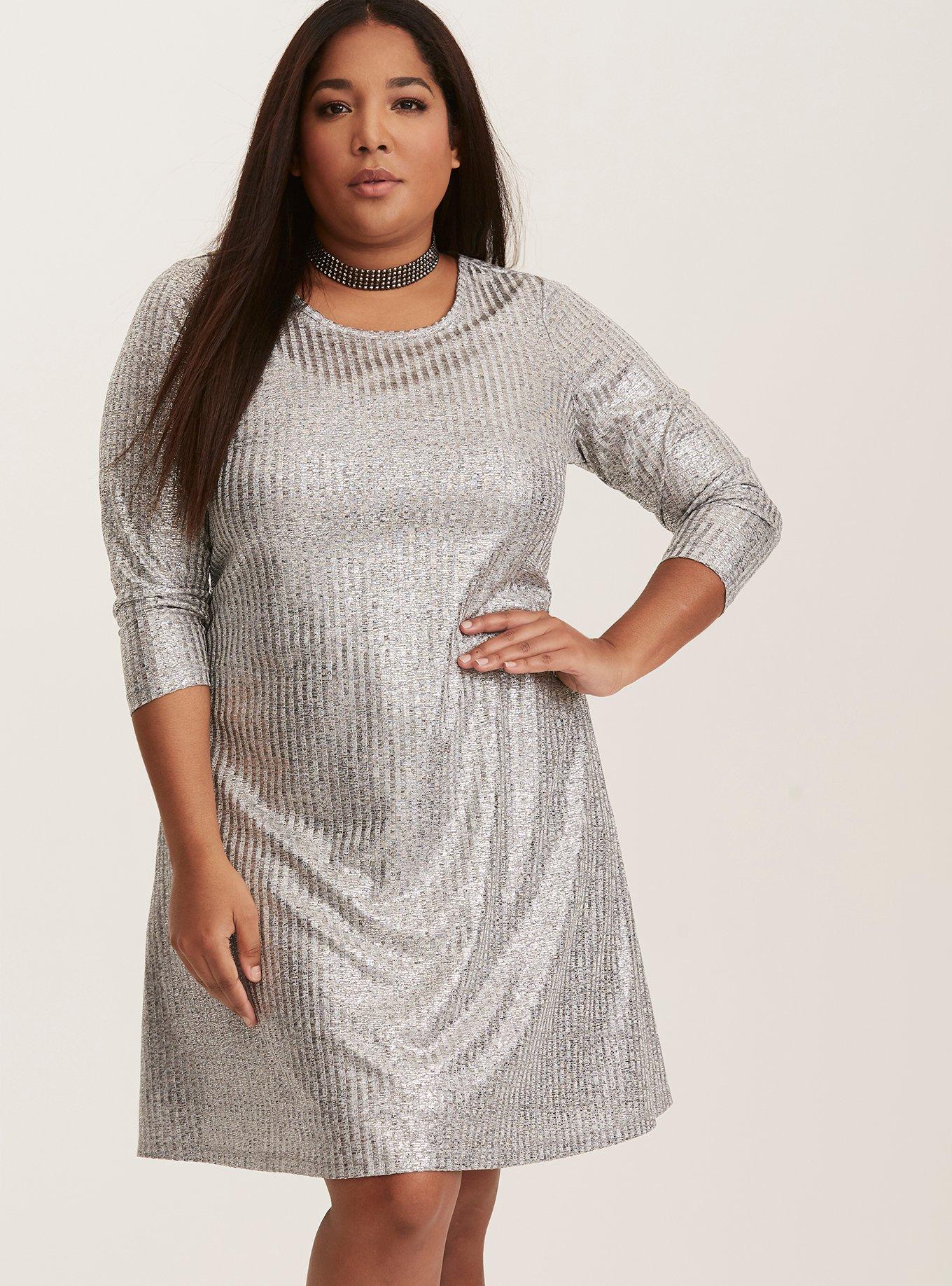 Torrid grey dress sale