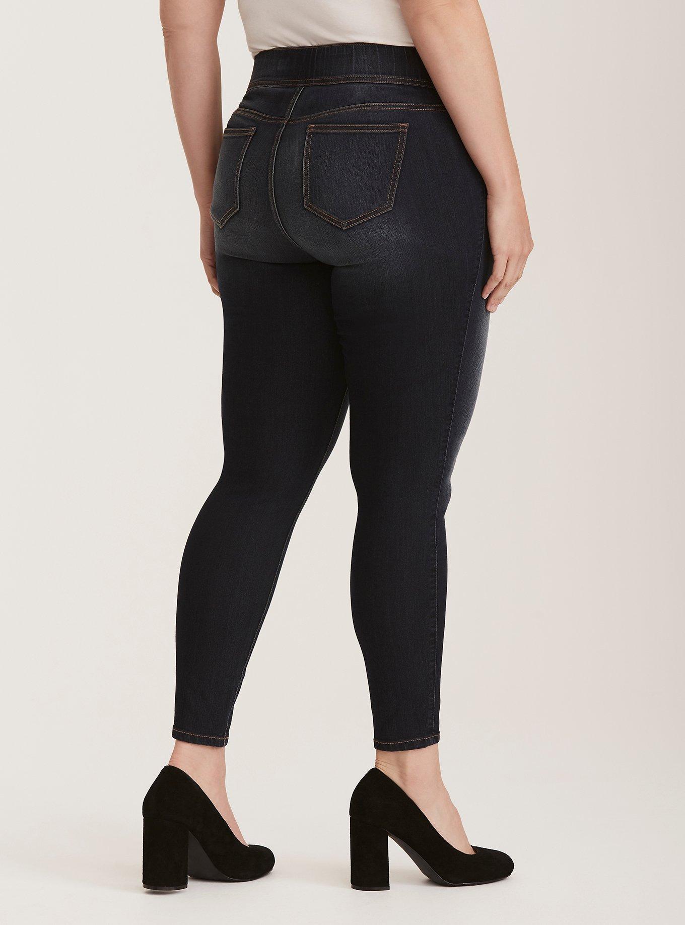 Lean Jean - Dark Wash, MIDNIGHT, alternate