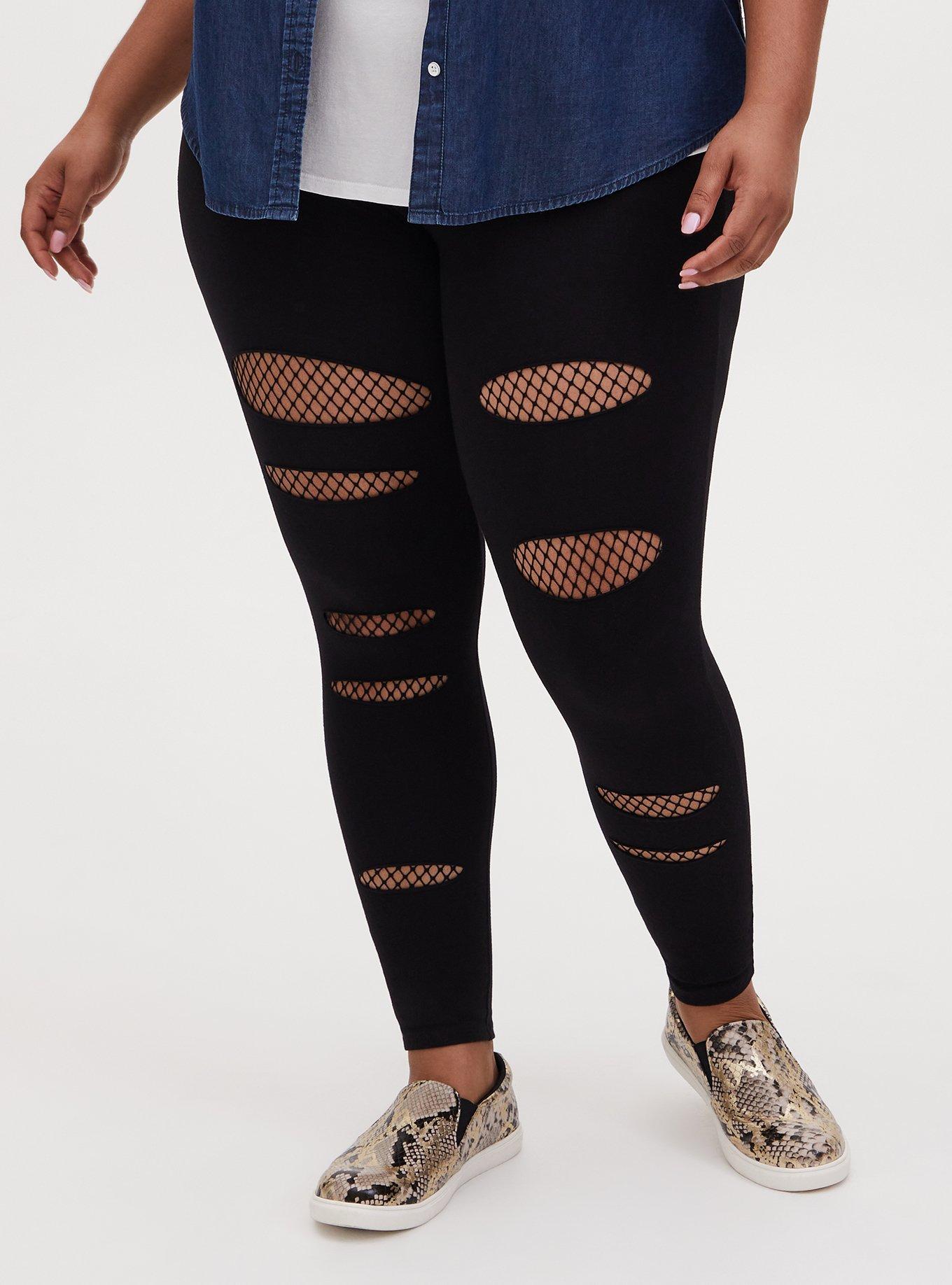 Torrid Diamond Print Sheer Tights, $16, Torrid