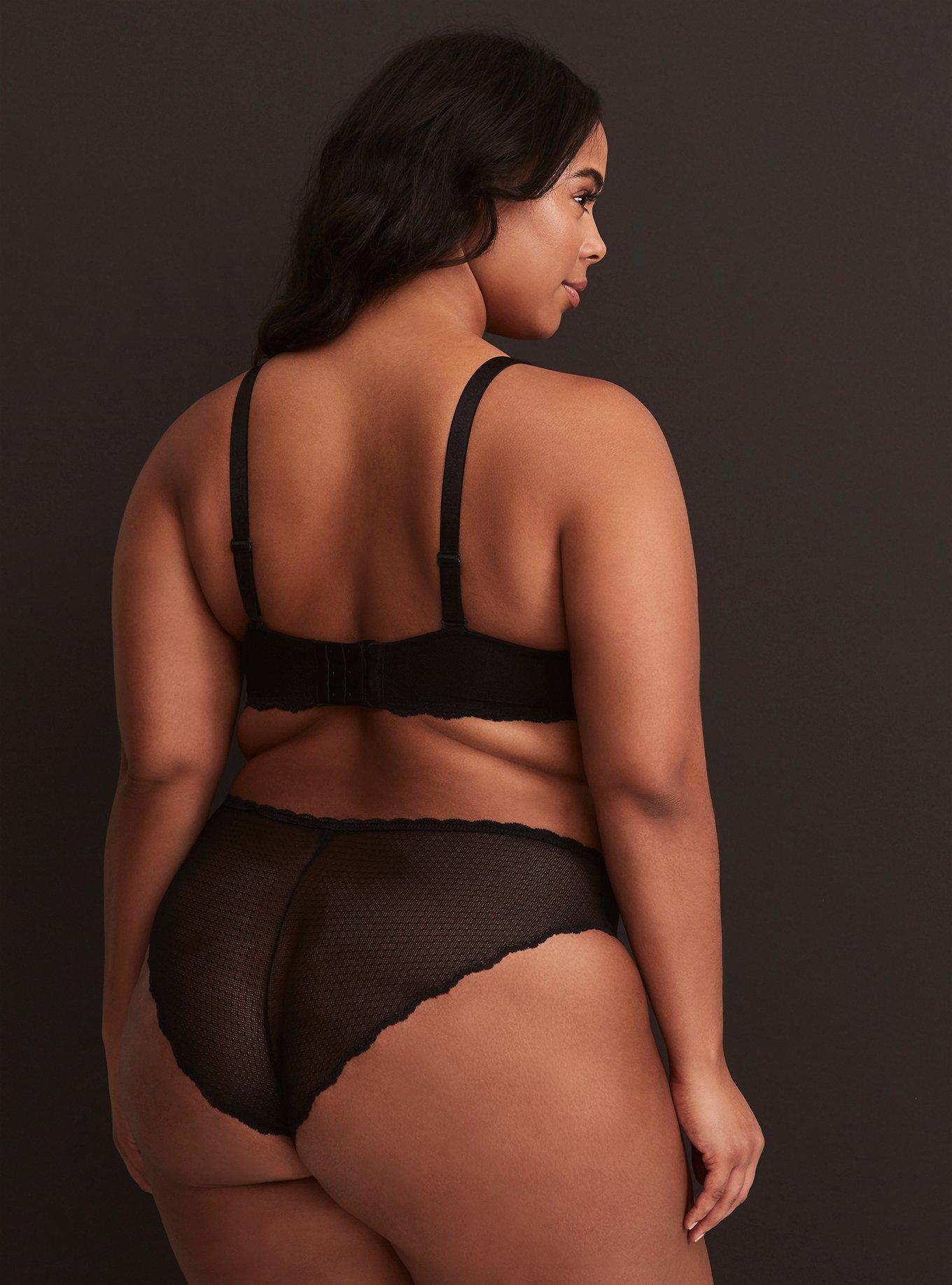 Plunge Push-Up Placed Print Straight Back Bra, FLORAL, alternate