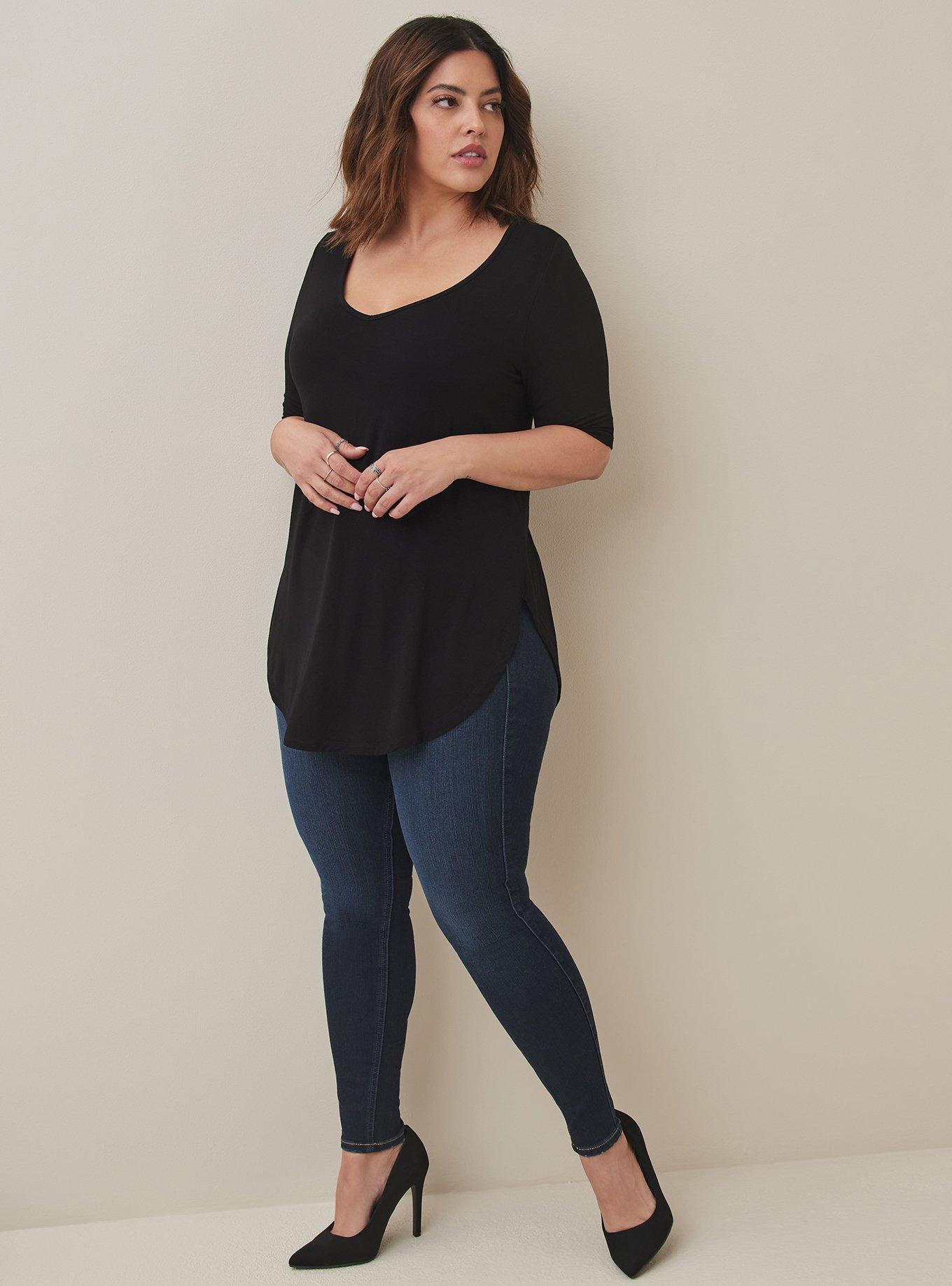 Favorite Tunic Super Soft V-Neck Tee