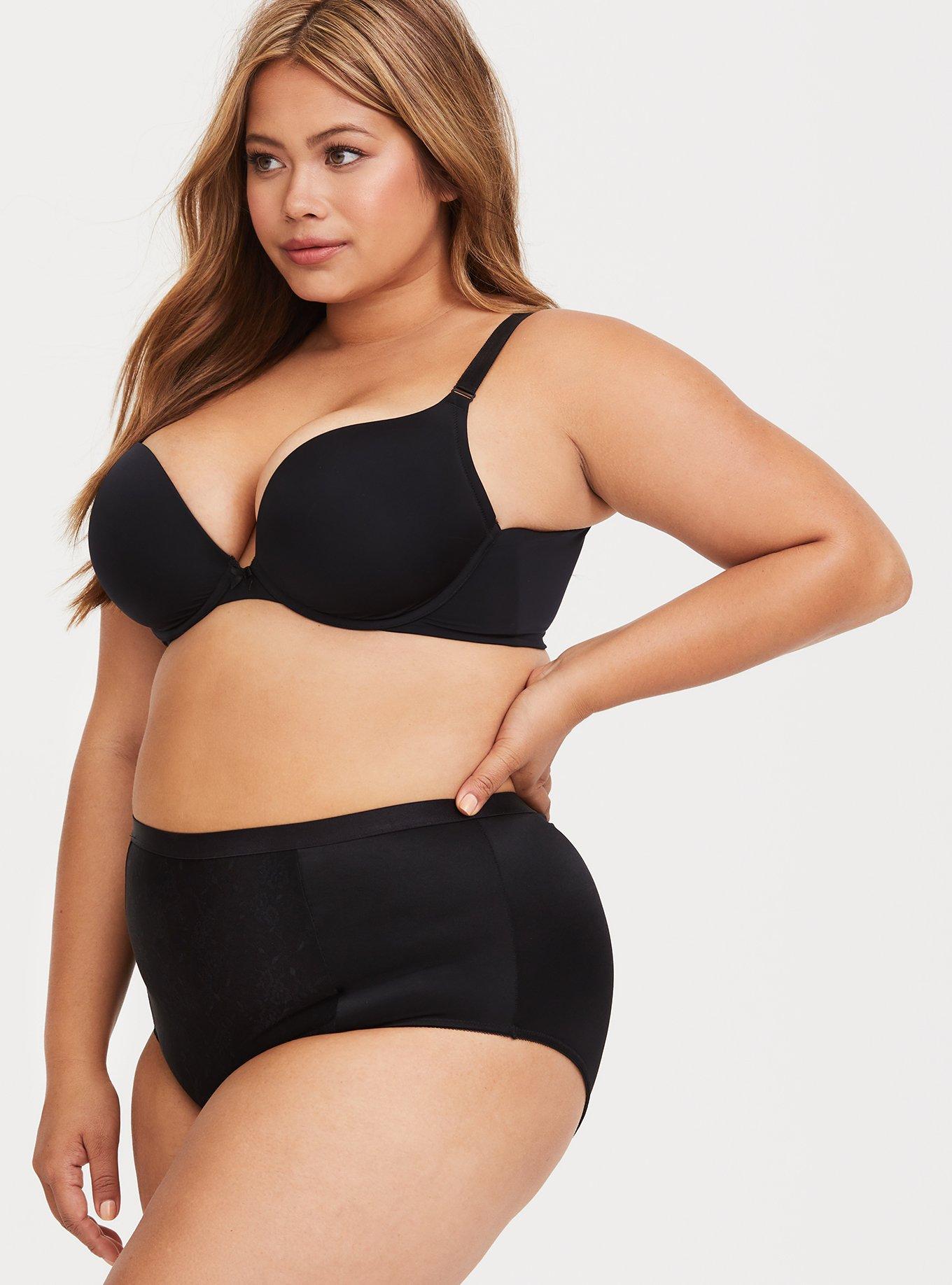 Torrid - Kiss the lumps and bumps goodbye for good. The 360 Back Smoothing  Bra has got your back! 🙌🏻#TorridCurveIntimates
