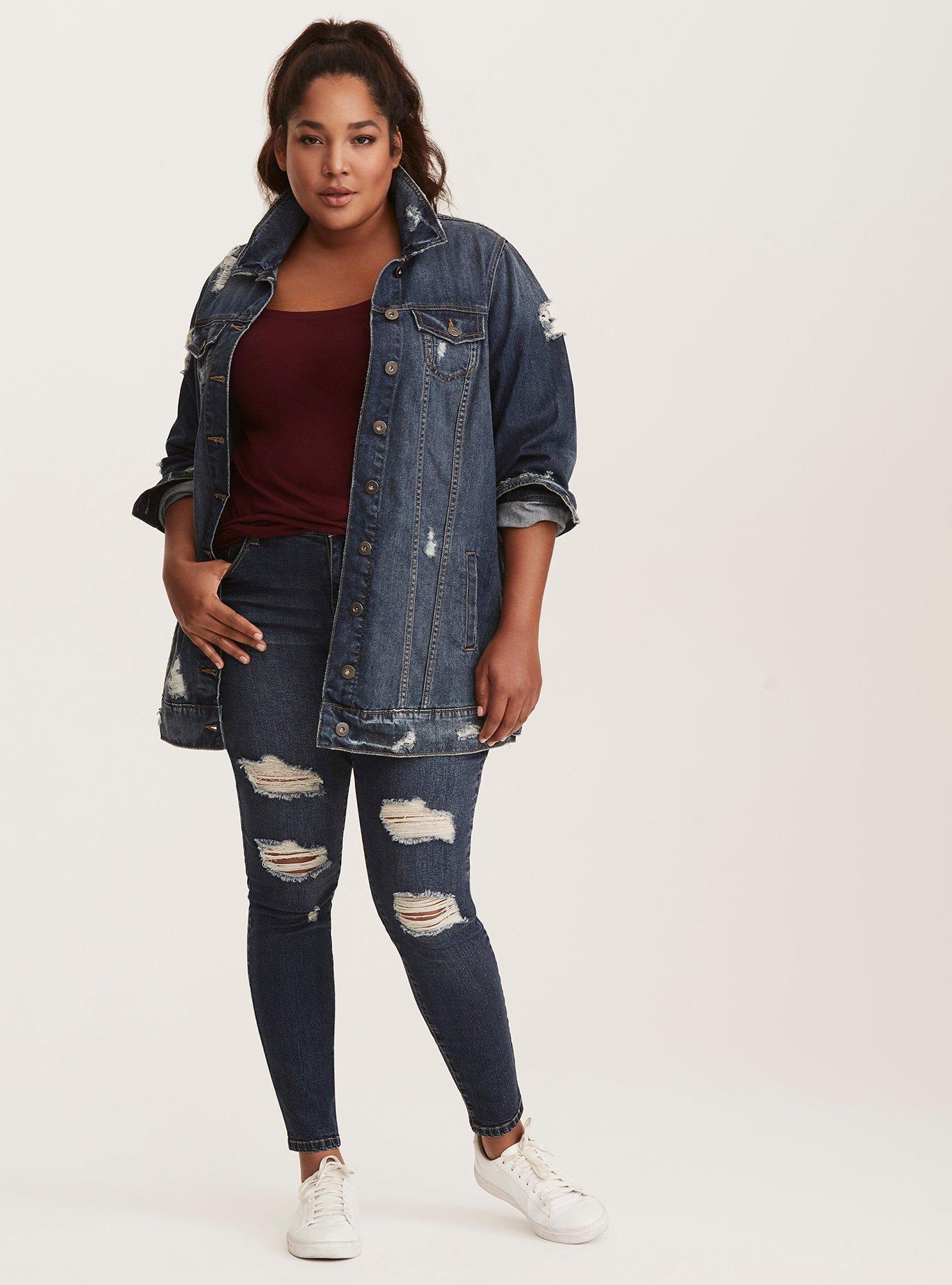 Torrid 2024 ripped jeans