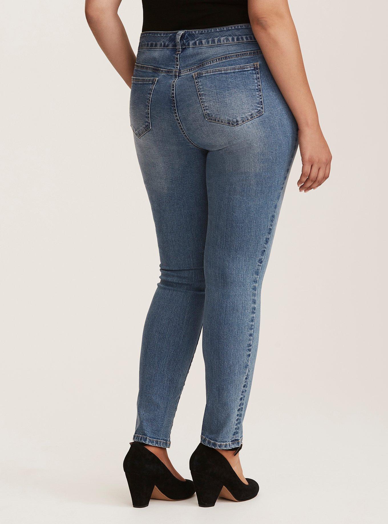 Plus Size - Skinny Jean - Light Wash - Torrid