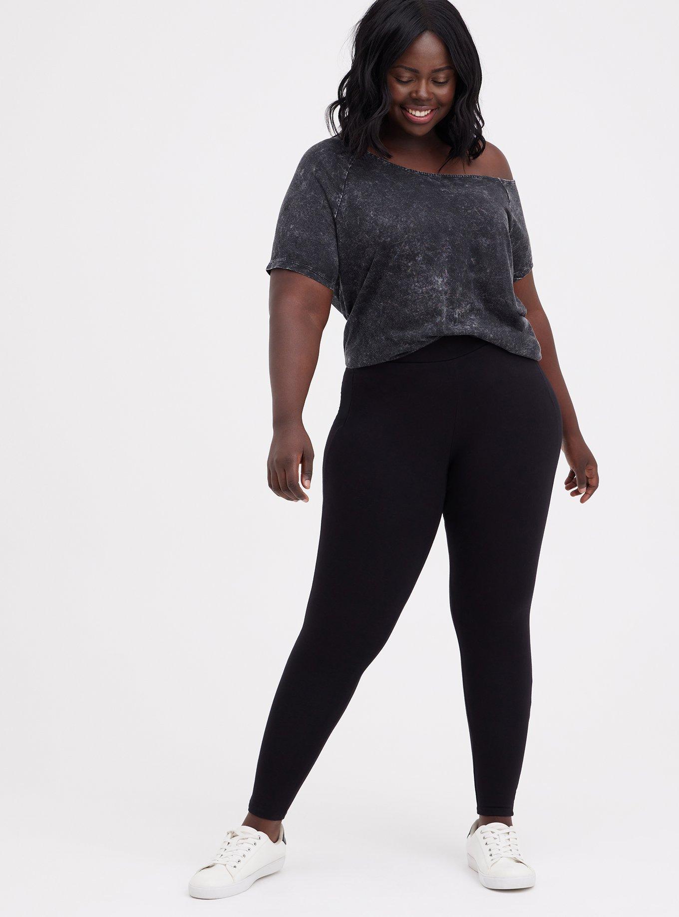 Plus Size - Full Length Signature Waist Slim Fix Legging - Torrid