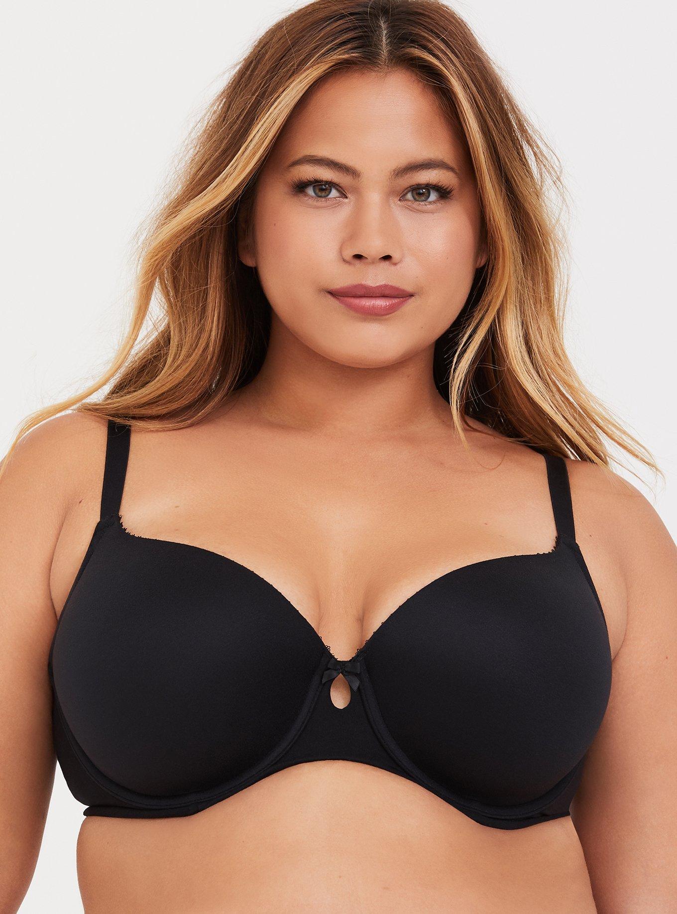 Torrid Curve Body T-Shirt Lightly Lined Smooth Ballet Back Bra, , hi-res