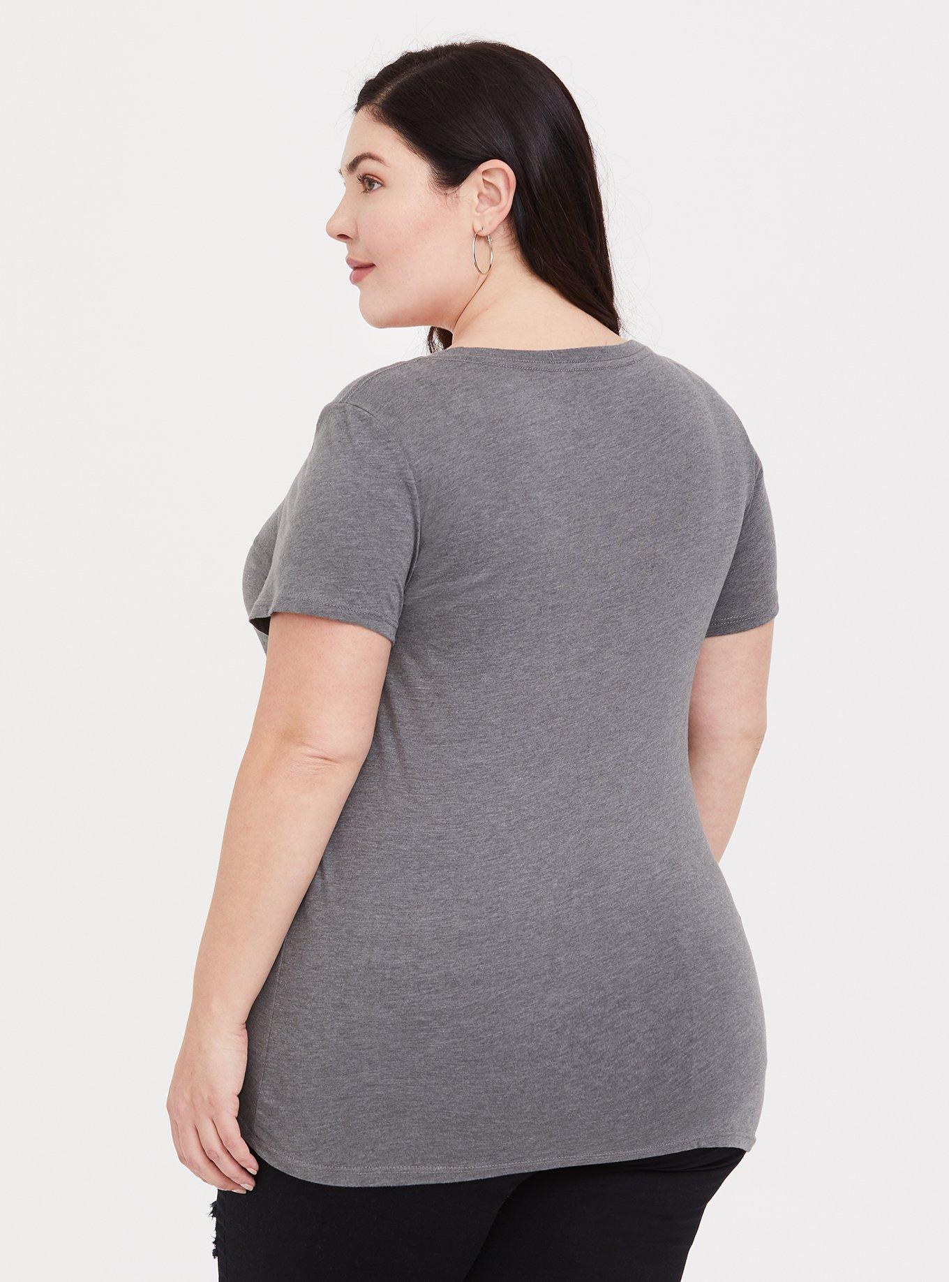 Texas Chainsaw Free Hugs Scoop Tee, MEDIUM HEATHER GREY, alternate