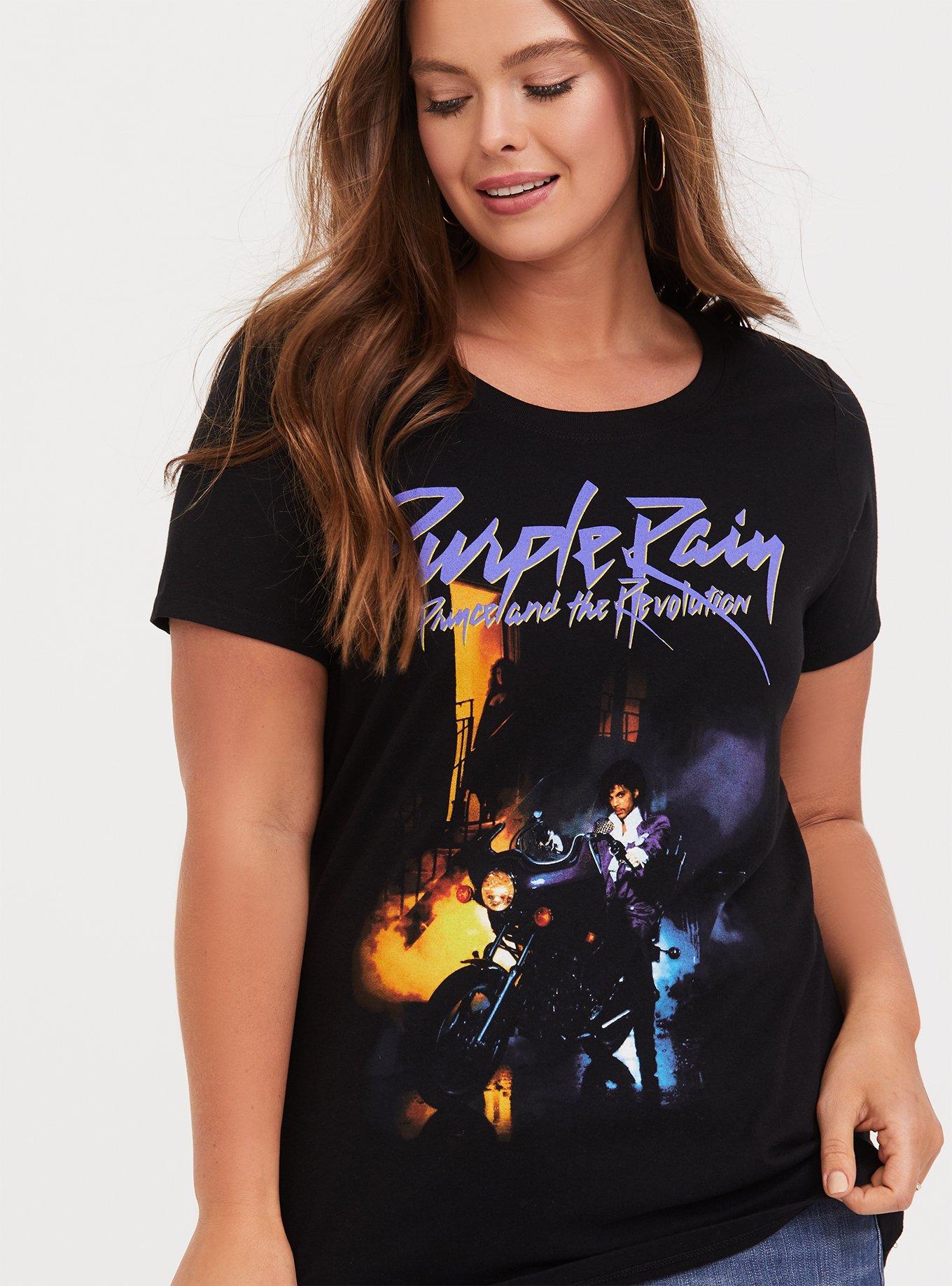 Prince Purple Rain Slim Fit Tee, DEEP BLACK, alternate