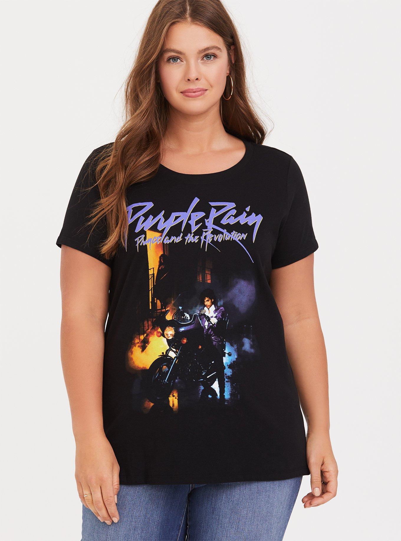 Plus Size Prince Purple Rain Slim Fit Tee Torrid