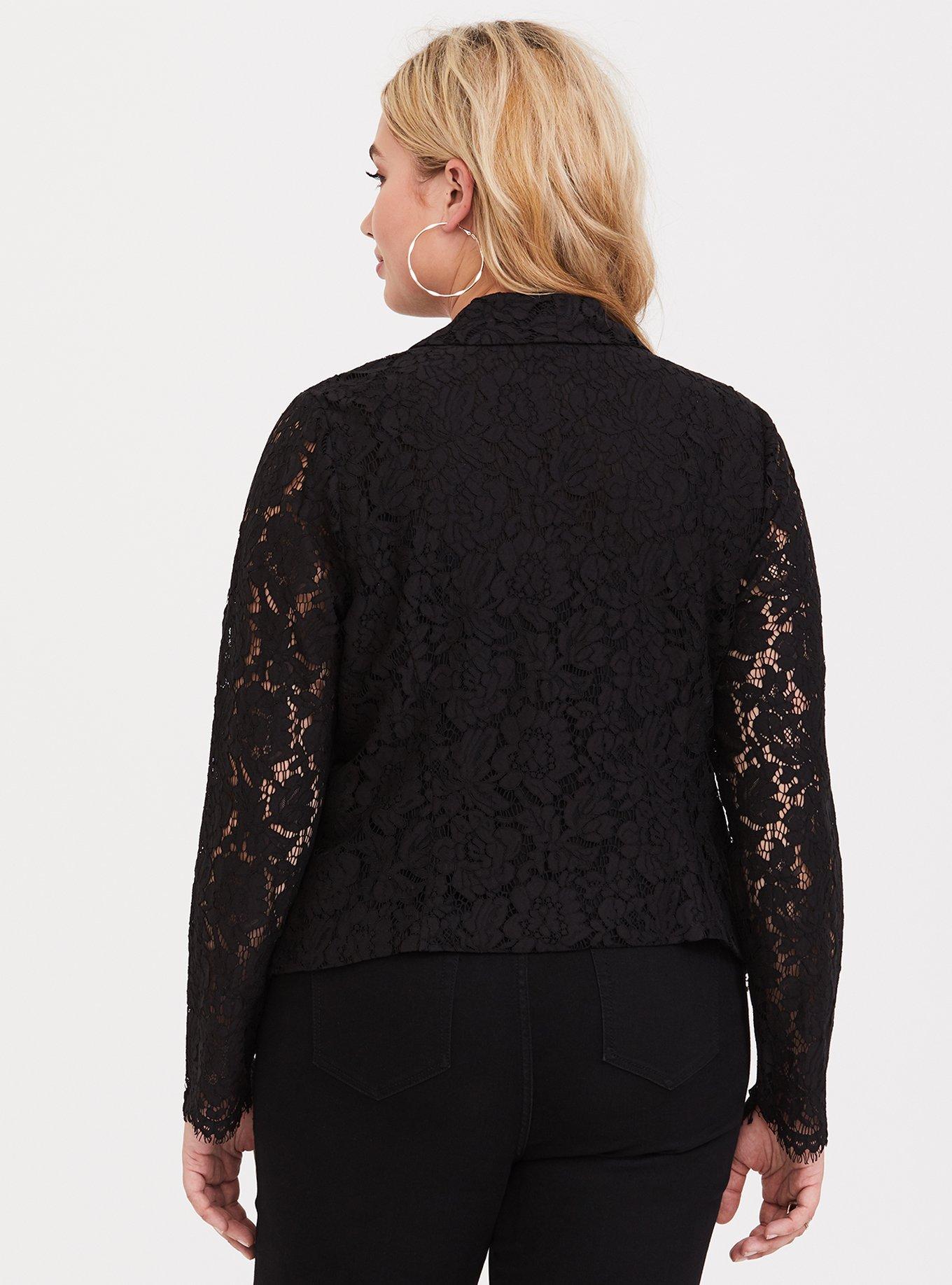 Plus Size Lace Blazer Torrid