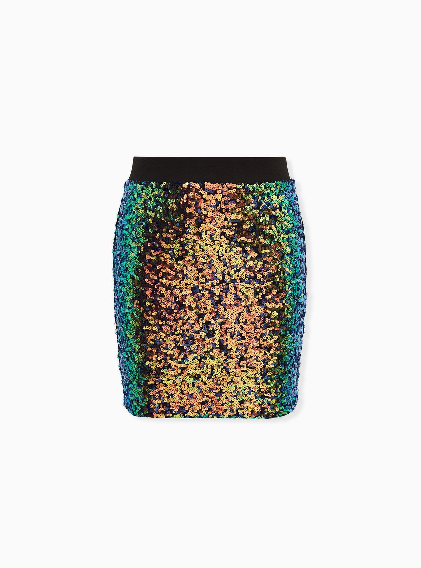 Gold sequin outlet skirt torrid