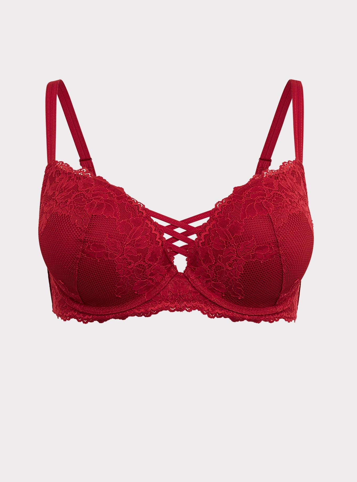 Plus Size - XO Plunge Push-Up Bra - Torrid