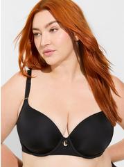 T-Shirt Lightly Lined Smooth 360° Back Smoothing™ Bra, RICH BLACK, hi-res