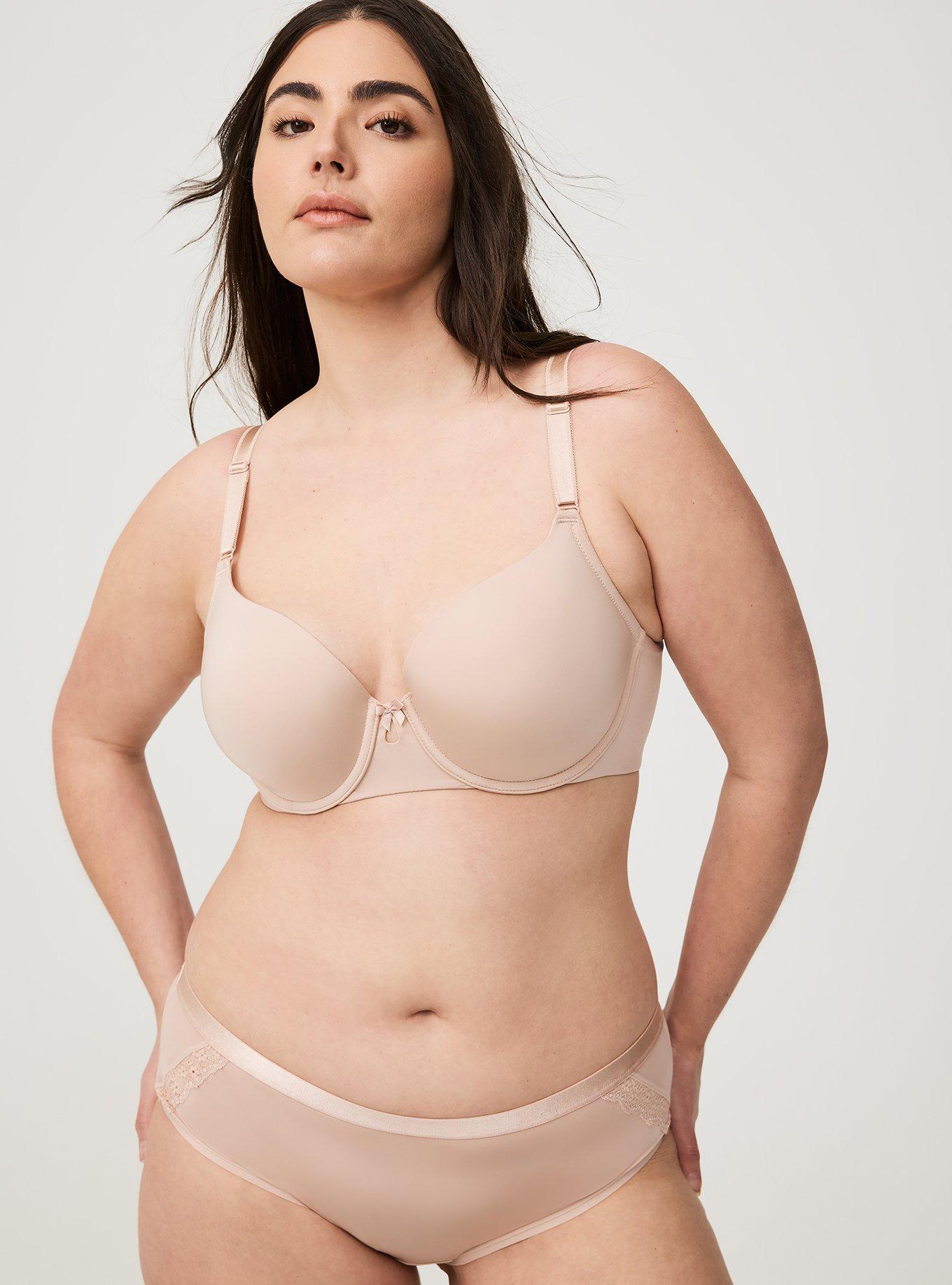 Lace unlined full coverage bra 50G Lane Bryant