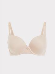 Plus Size T-Shirt Lightly Lined Smooth 360° Back Smoothing® Bra, ROSE DUST, hi-res