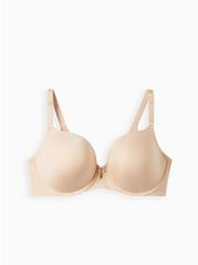 T-Shirt Lightly Lined Smooth 360° Back Smoothing® Bra, SAND, hi-res