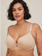 Plus Size T-Shirt Lightly Lined Smooth 360° Back Smoothing™ Bra, WARM SAND, hi-res