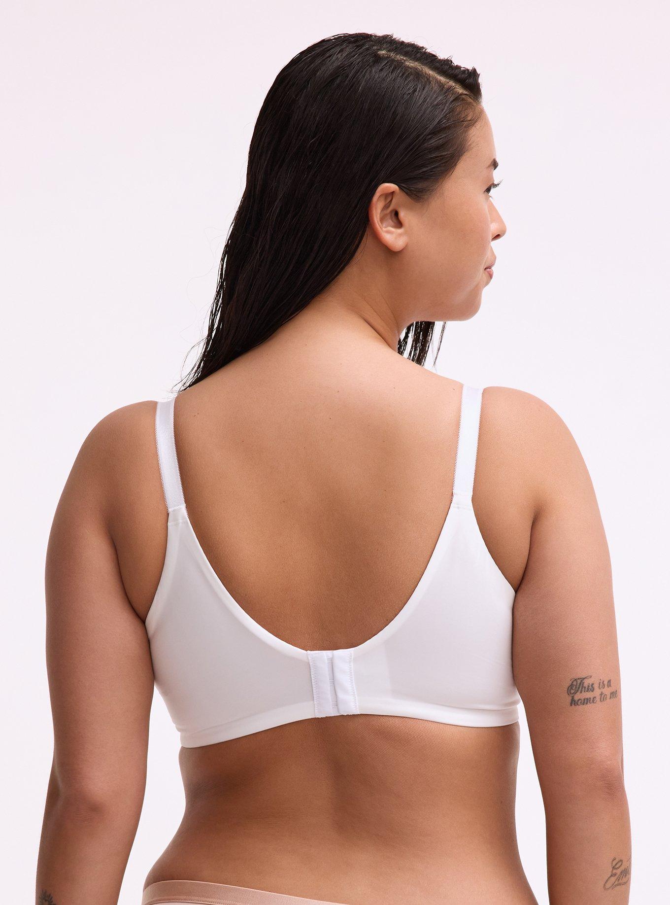 Perfect Coverage Lightly Lined Smooth Bra, BRIGHT WHITE, alternate