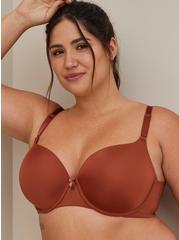 T-Shirt Lightly Lined Smooth 360° Back Smoothing™ Bra, TOFFEE BROWN, hi-res
