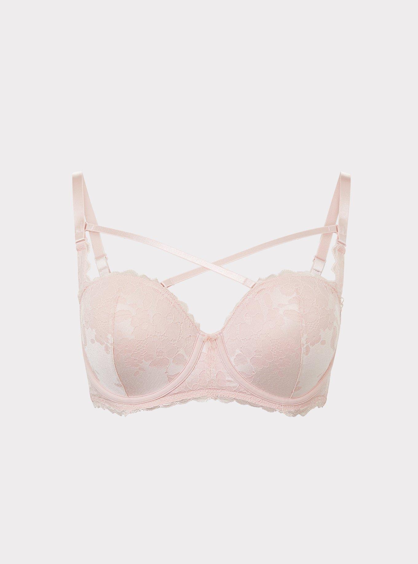 Bombshell Everyday Strapless Push-Up Bra, , flat