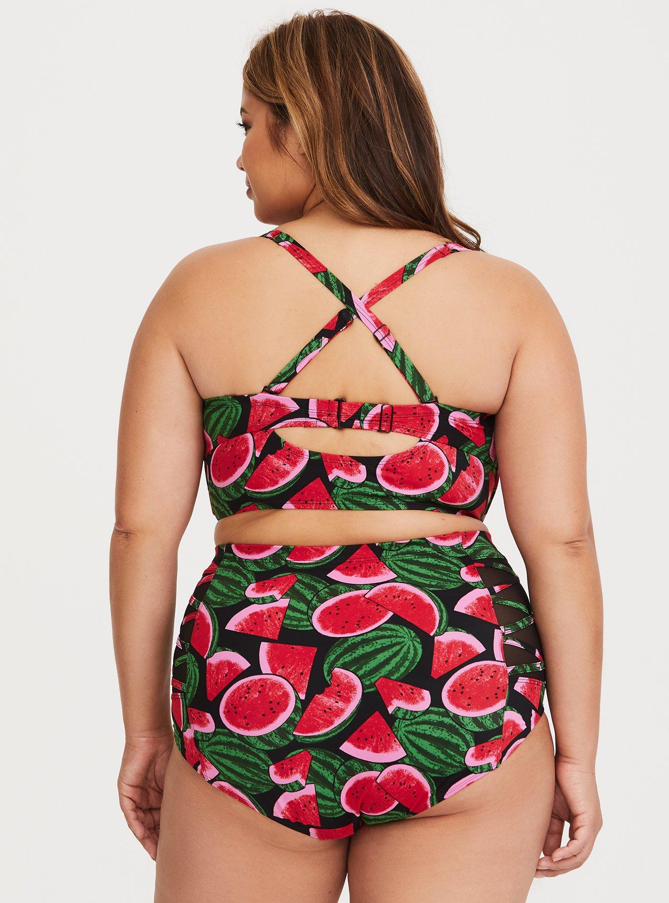 Plus Size - Wireless Fitted Strapless Tankini - Torrid